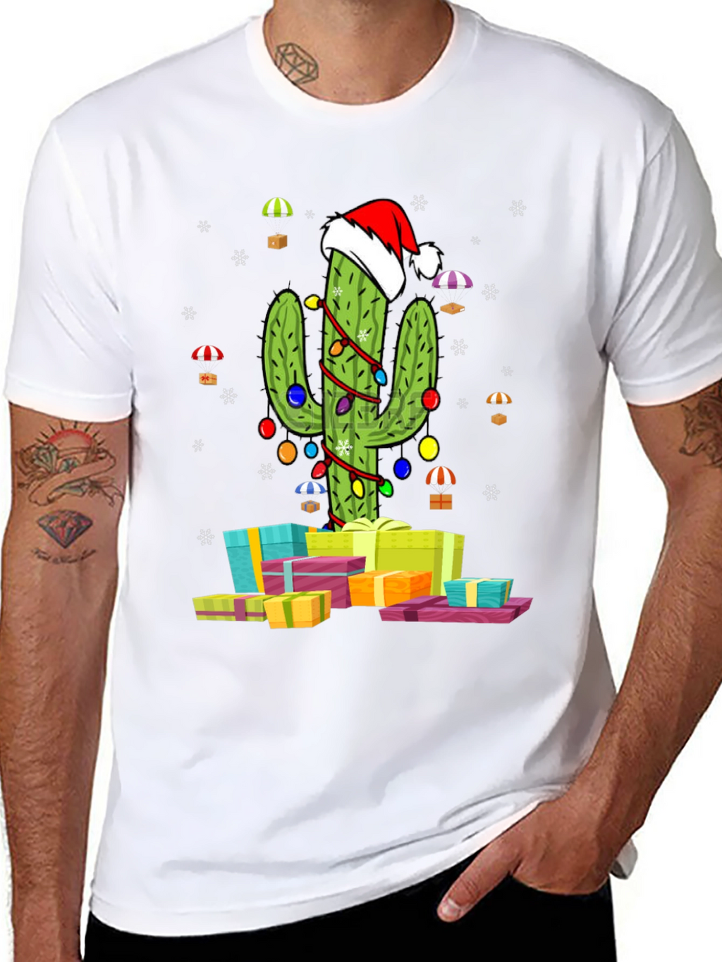 Christmas Cactus T-Shirt