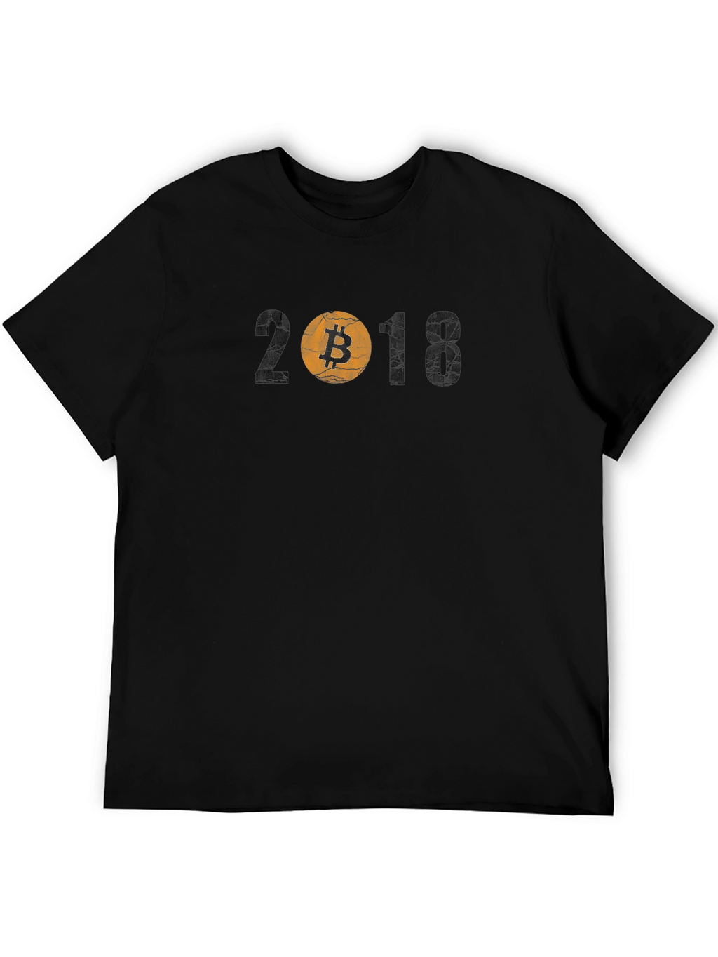 Bitcoin 2018 Black T-Shirt - Crypto HODL