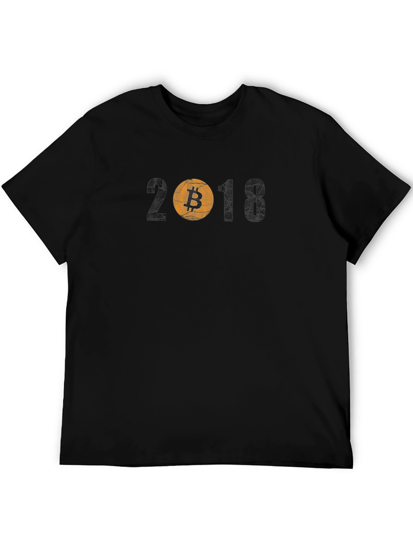 Bitcoin 2018 Black T-Shirt - Crypto HODL