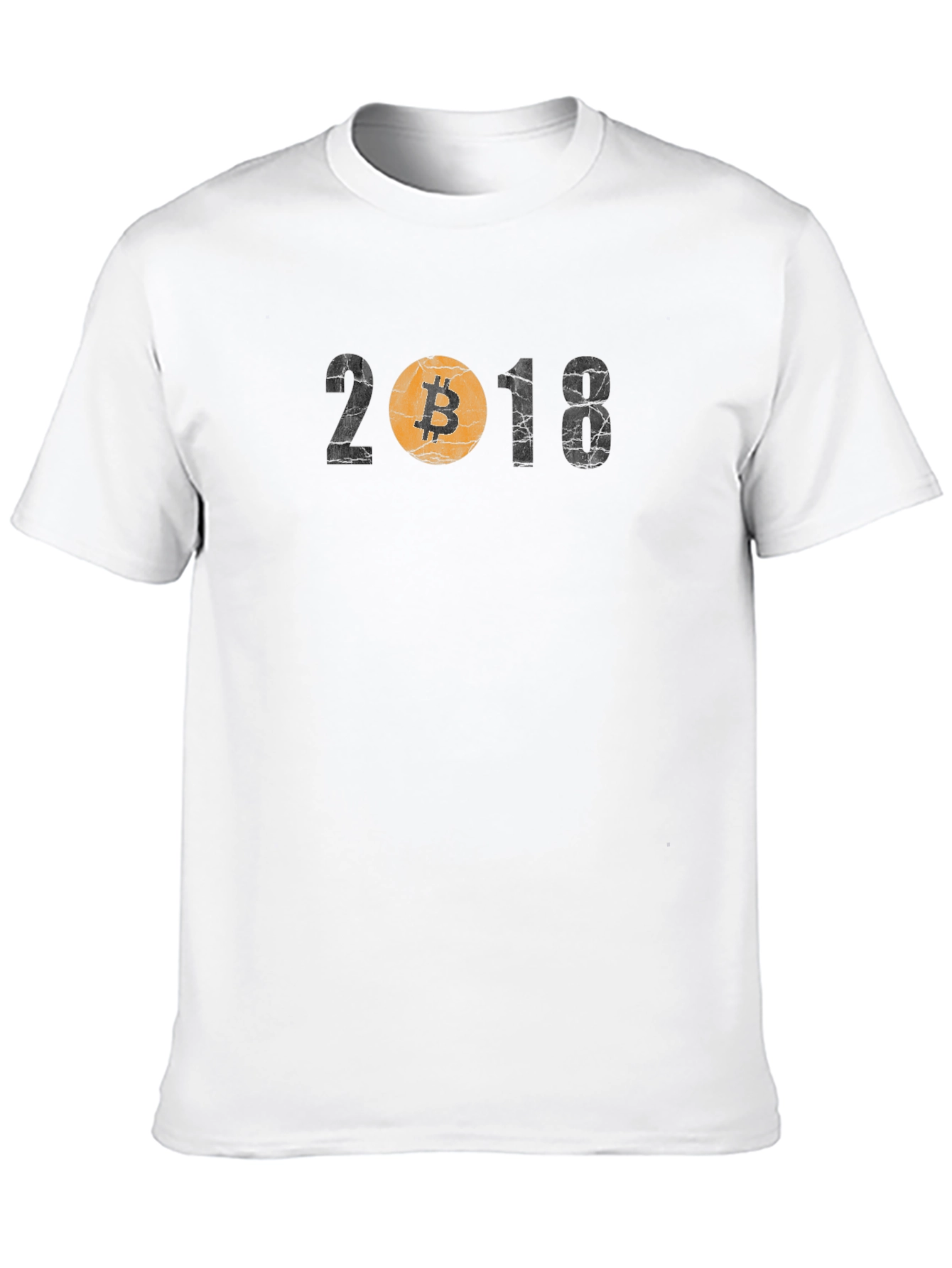 Bitcoin 2018 Black T-Shirt - Crypto HODL