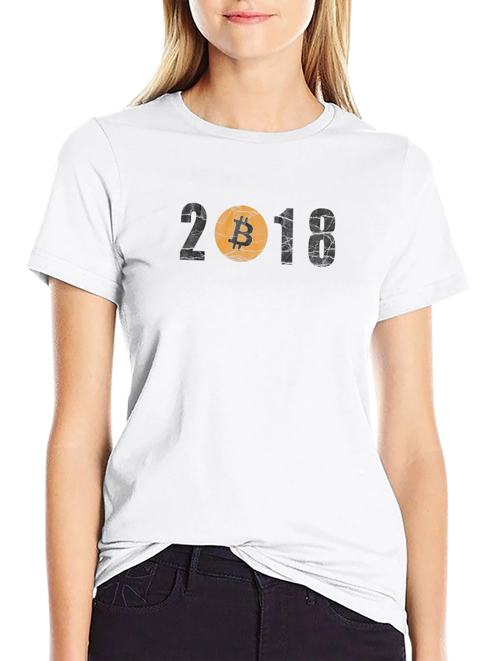Bitcoin 2018 Black T-Shirt - Crypto HODL