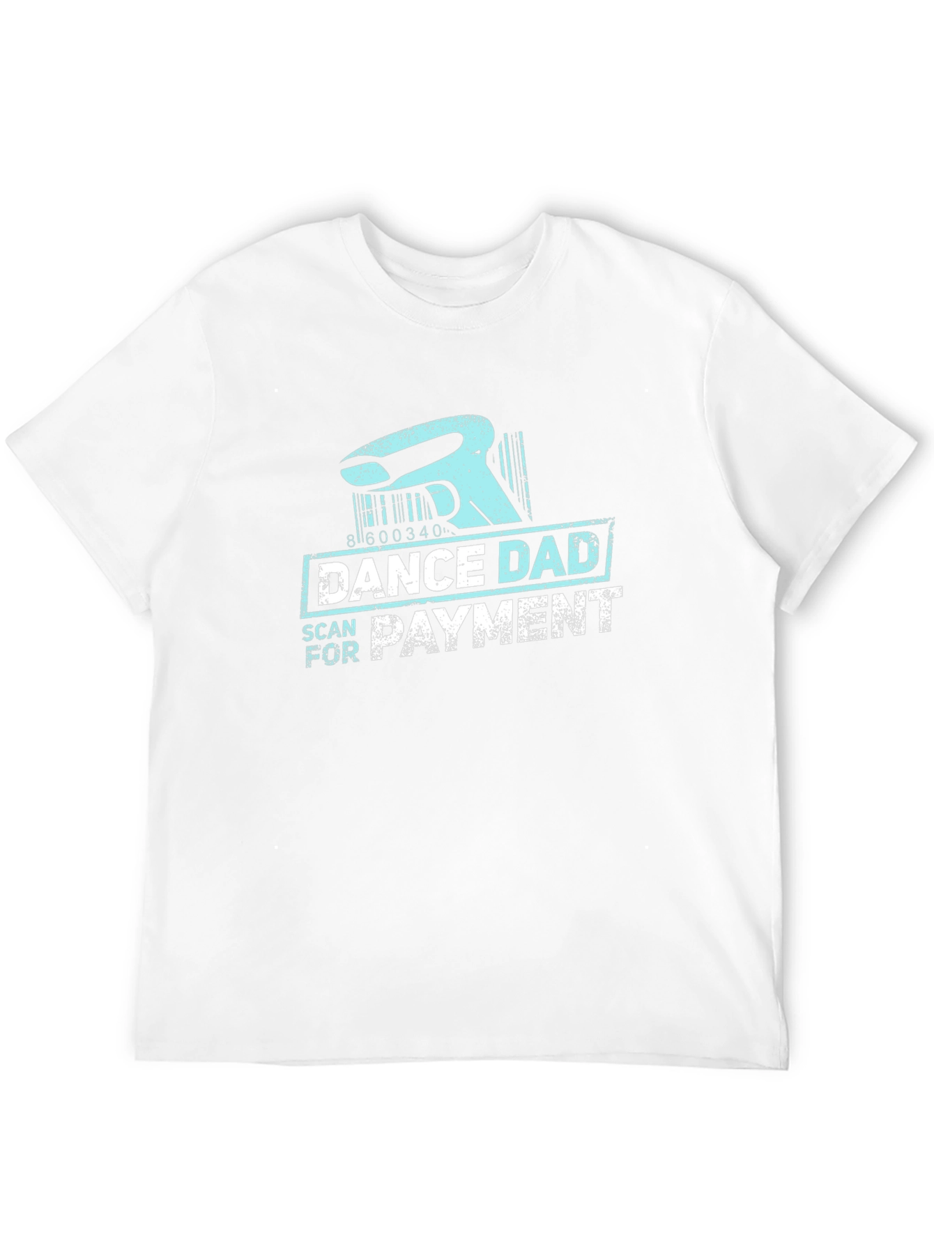 Dance Dad Scan for Payment Black T-Shirt