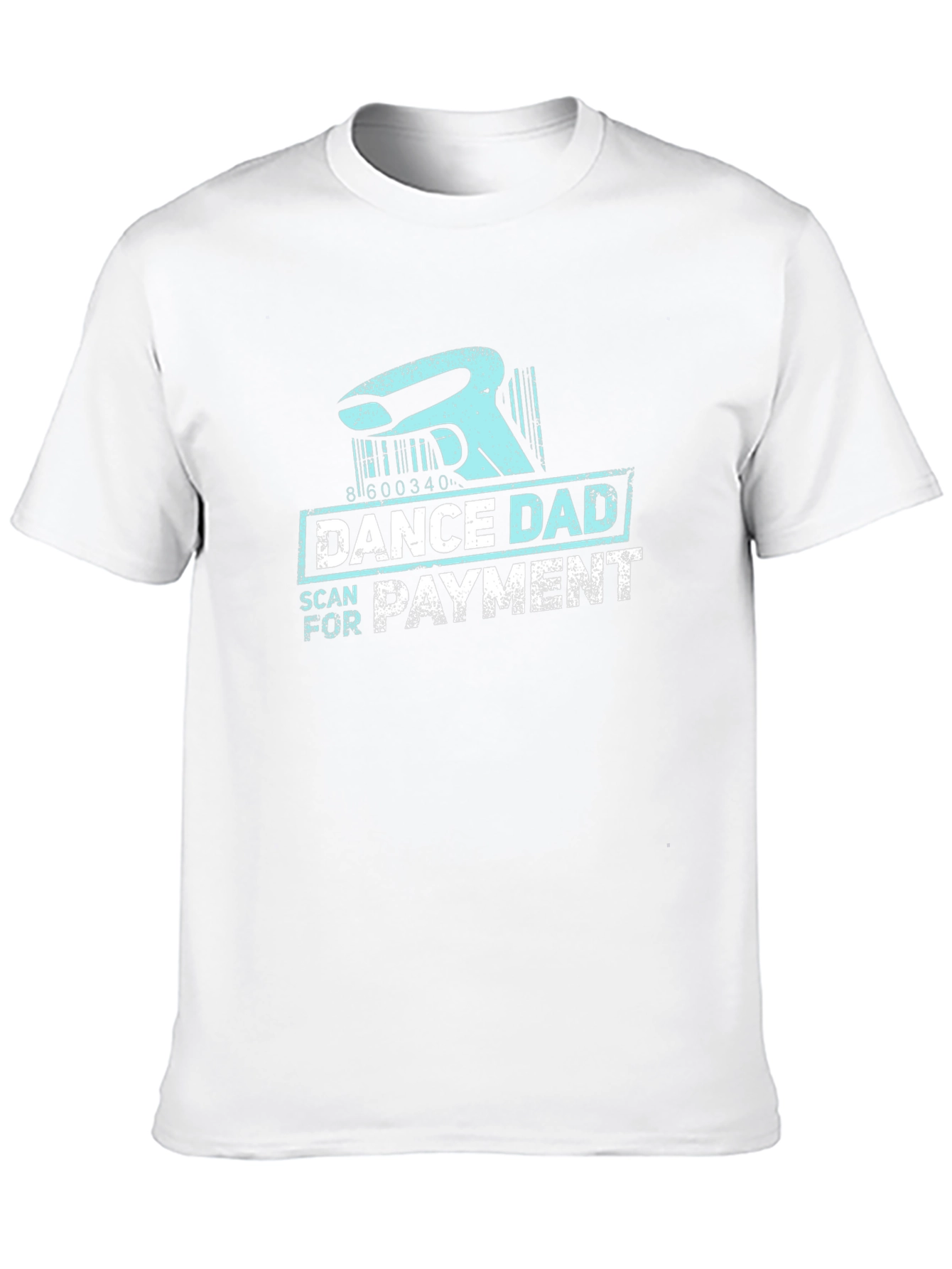 Dance Dad Scan for Payment Black T-Shirt