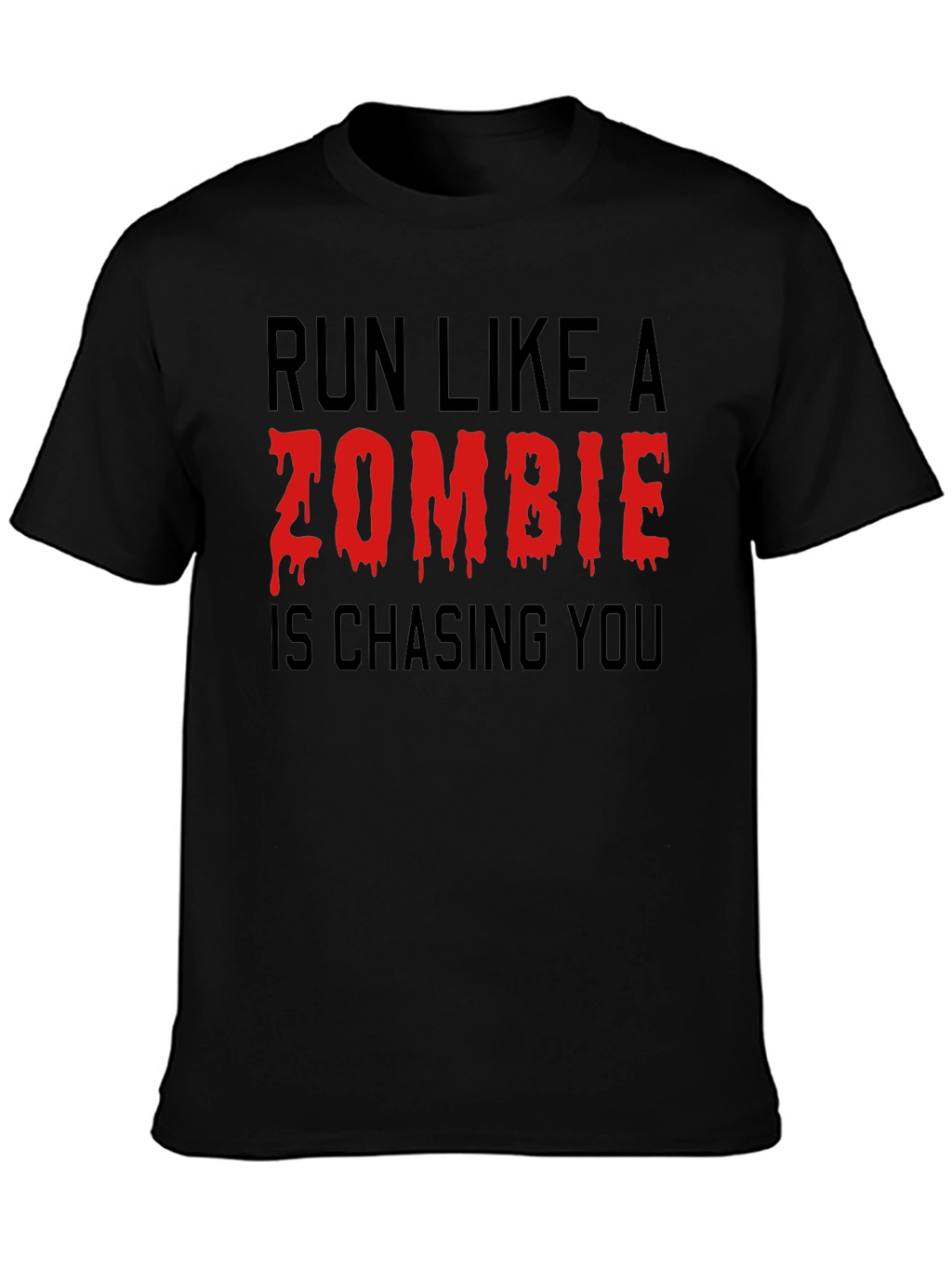 Run Like a Zombie T-Shirt - Black