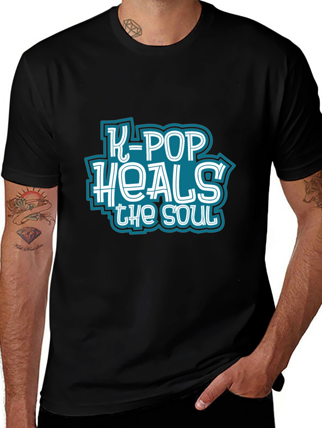 K-Pop Heals The Soul Graphic Tee