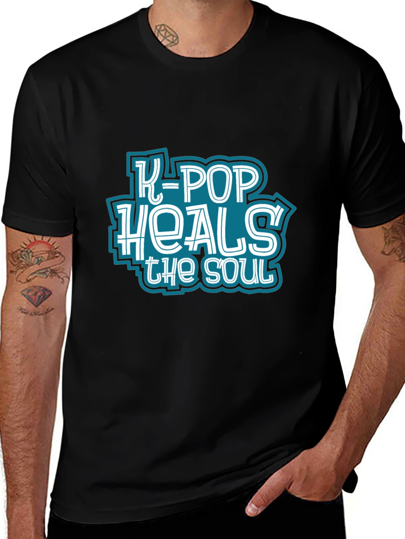 K-Pop Heals The Soul Graphic Tee