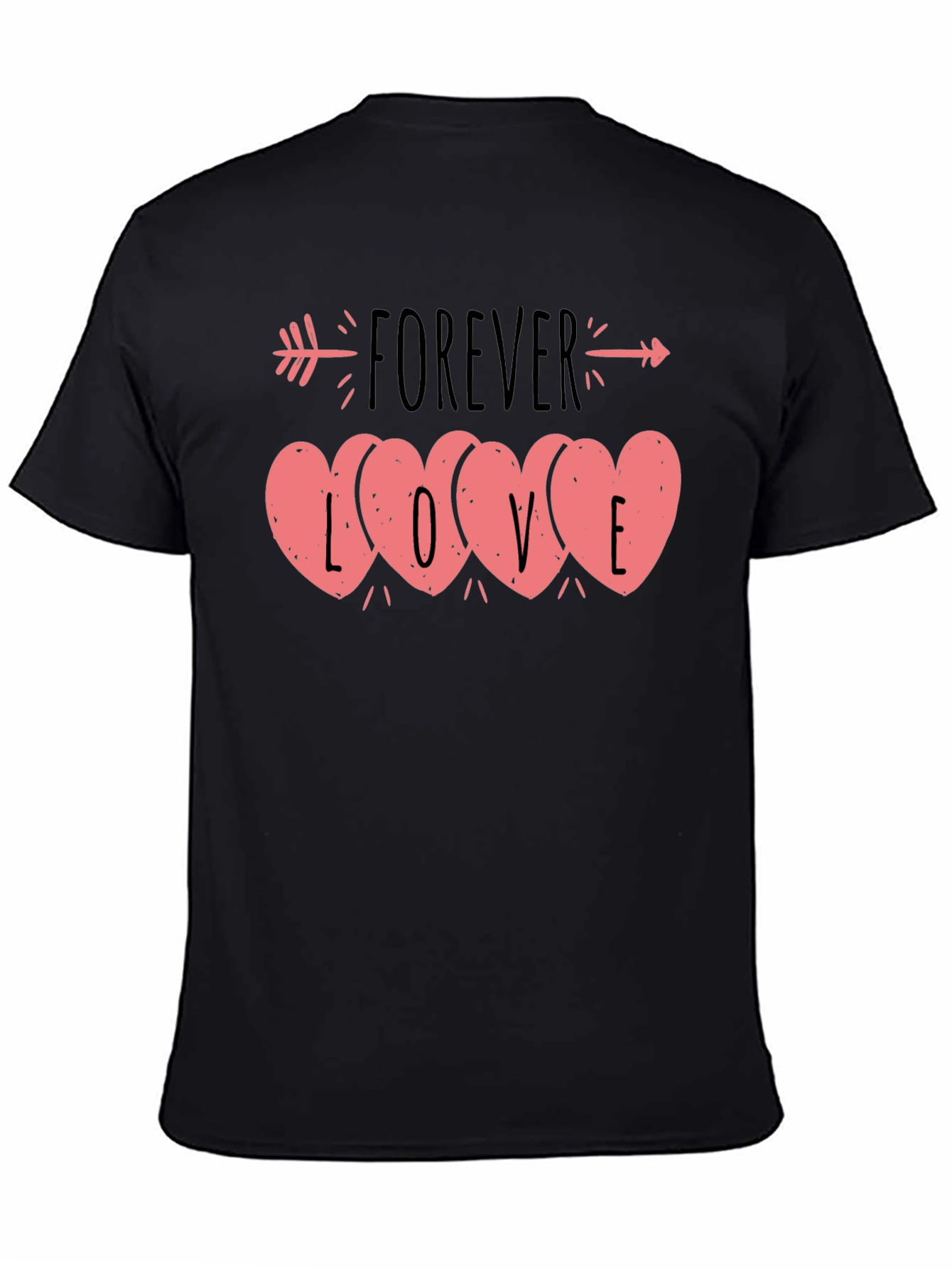 Forever Love Heart Valentines Day T-Shirt
