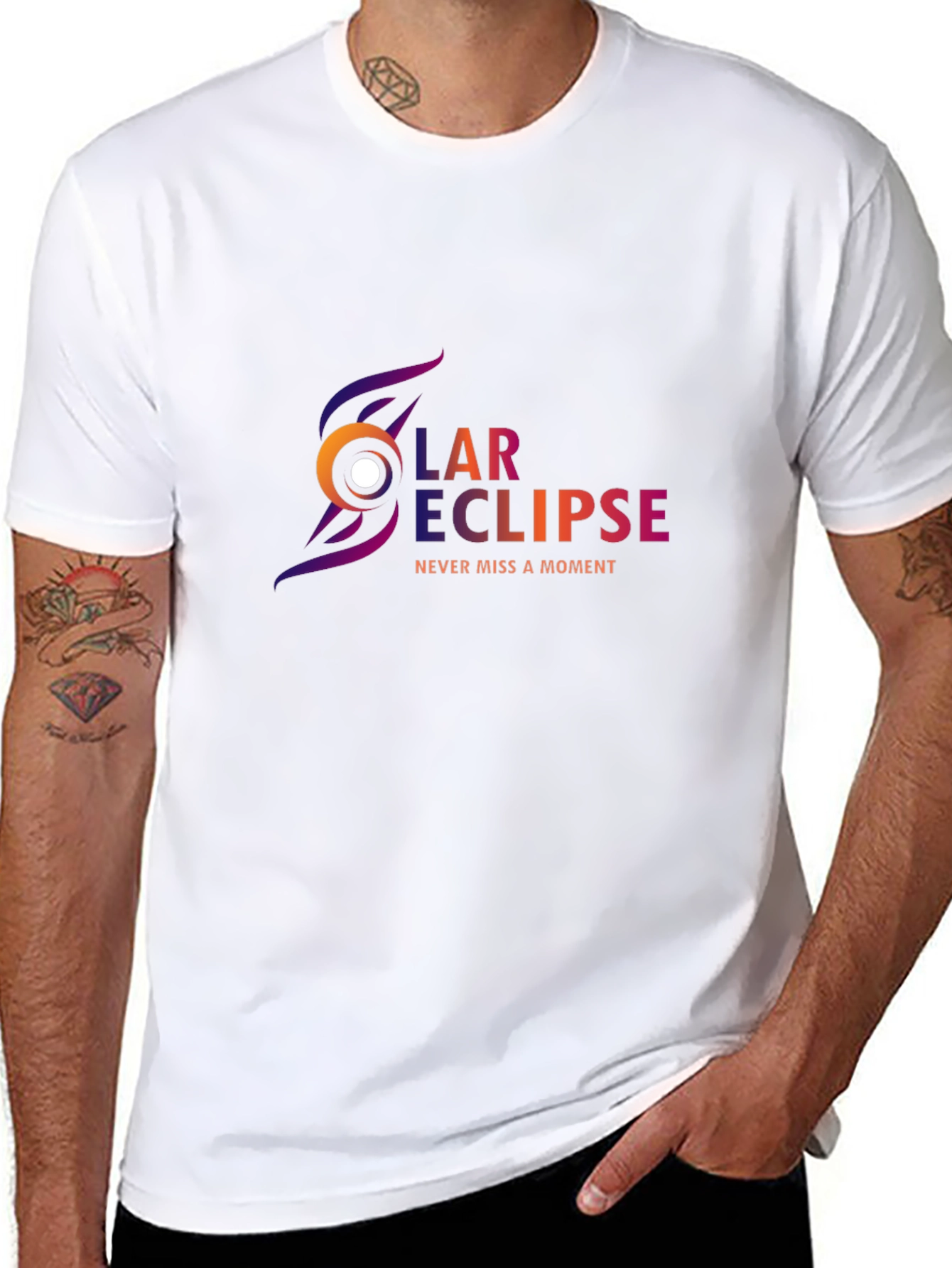 Solar Eclipse Black T-Shirt - Never Miss a Moment!