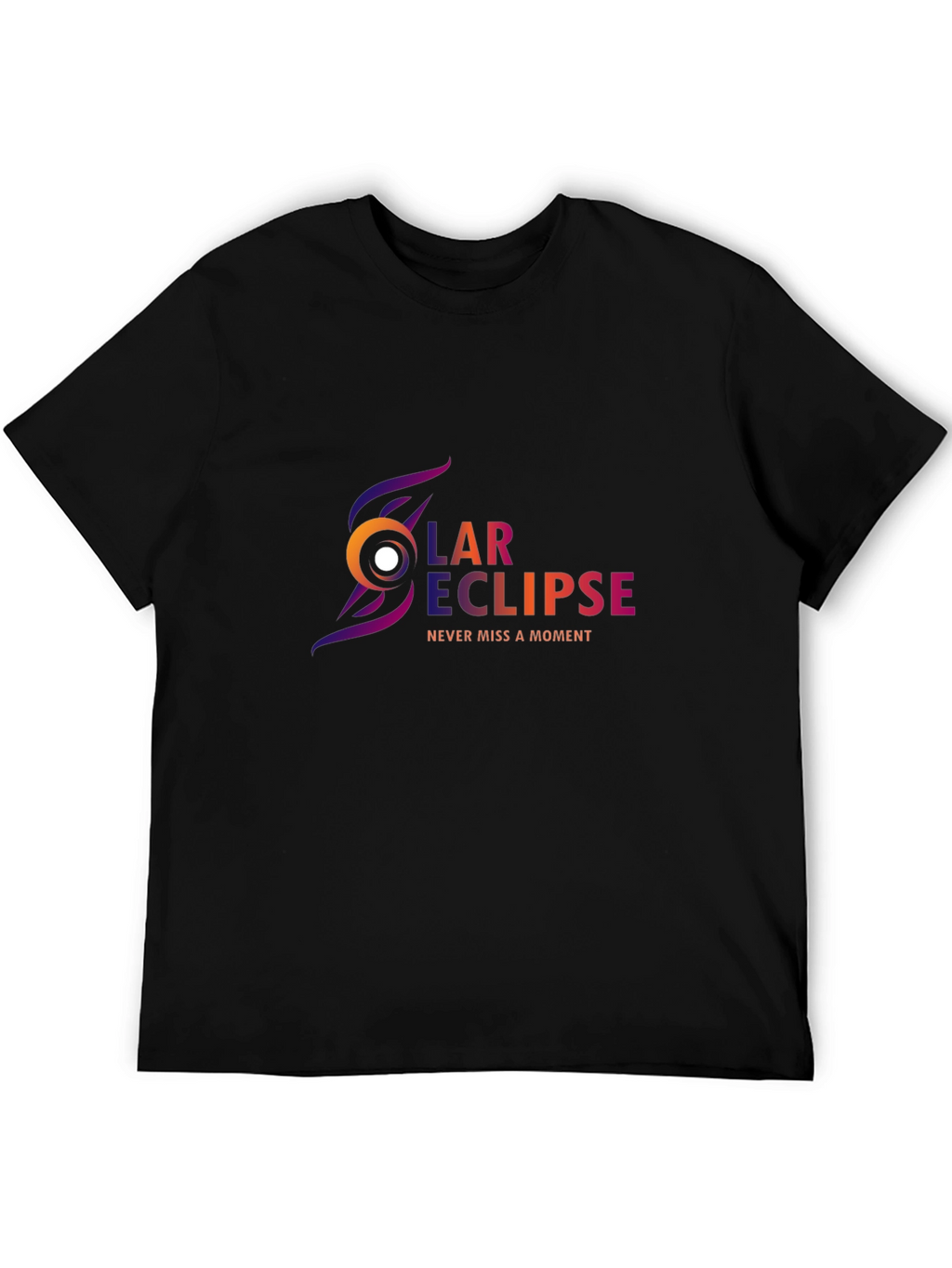 Solar Eclipse Black T-Shirt - Never Miss a Moment!