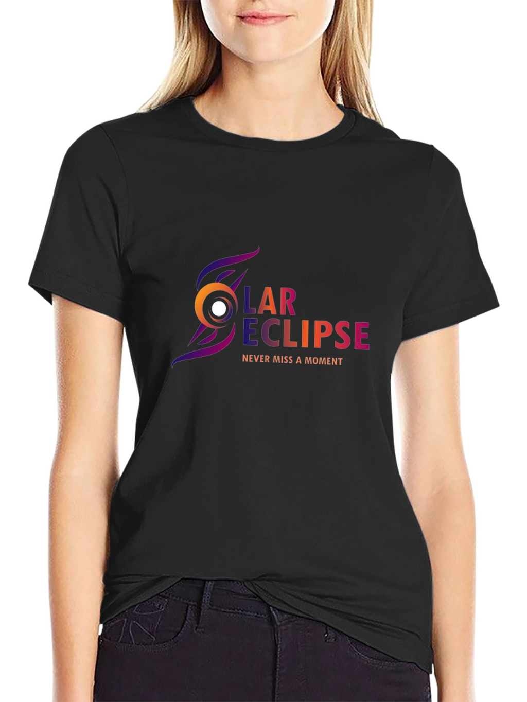Solar Eclipse Black T-Shirt - Never Miss a Moment!