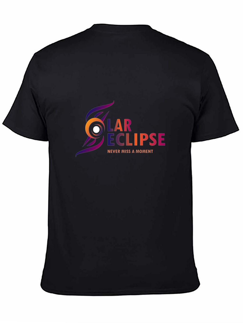 Solar Eclipse Black T-Shirt - Never Miss a Moment!