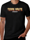 Terre Haute Indiana Retro Graphic T-Shirt