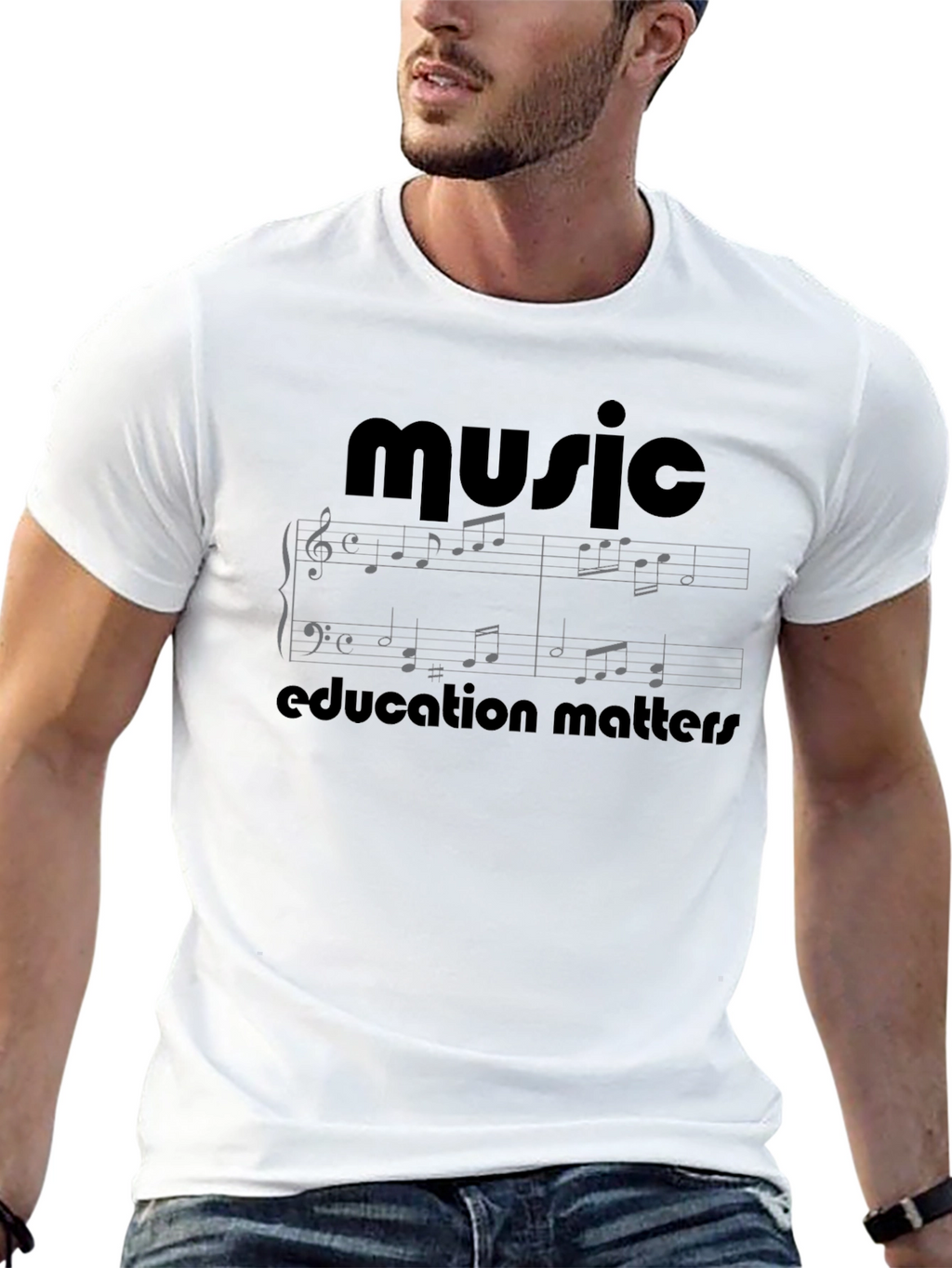 Music Education Matters Black T-Shirt