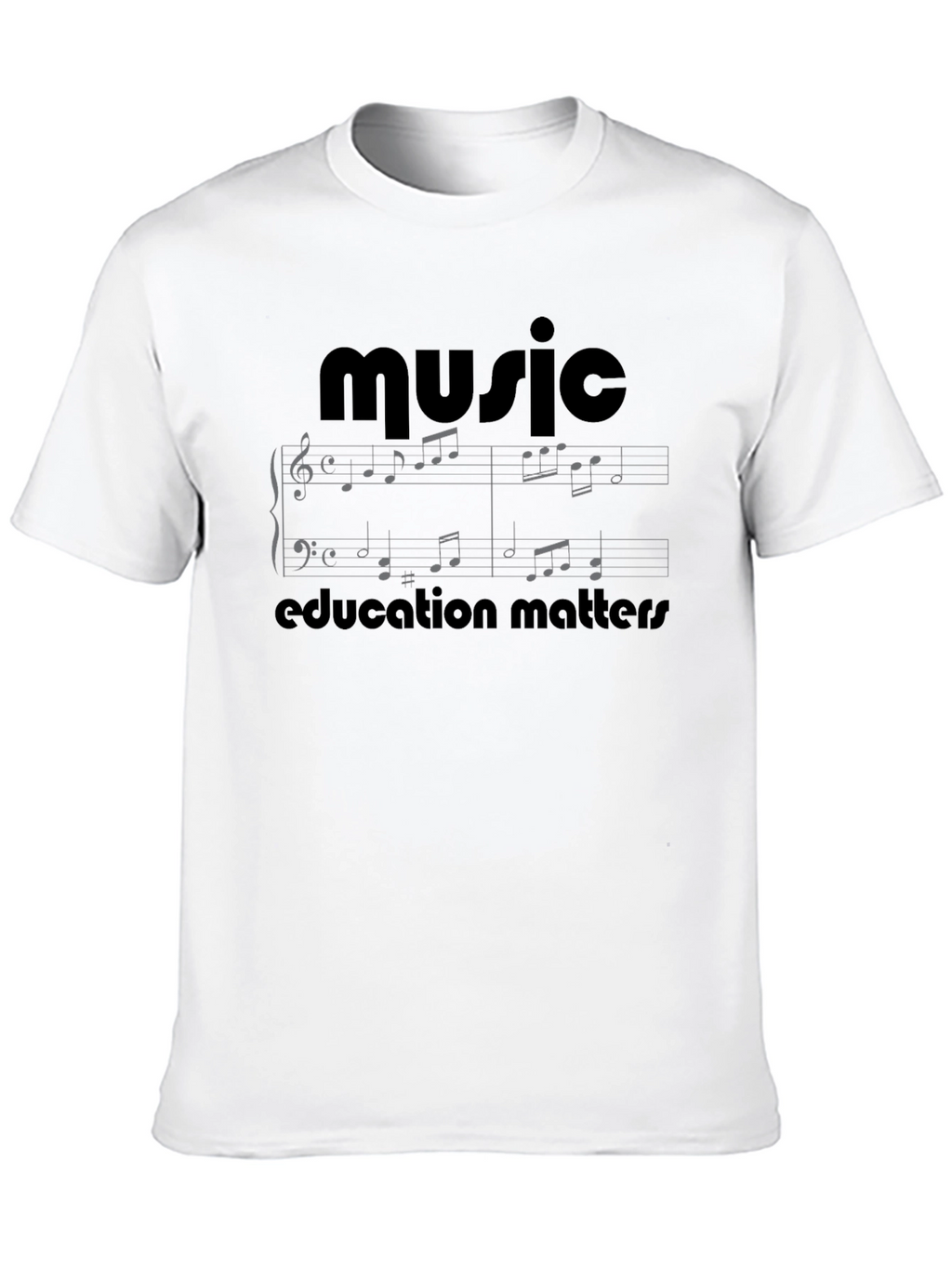Music Education Matters Black T-Shirt