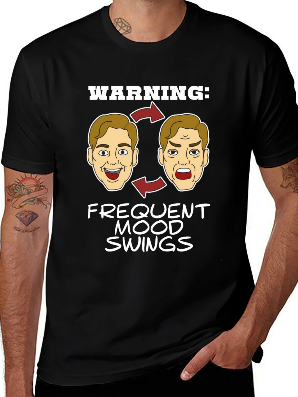 Frequent Mood Swings Graphic T-Shirt