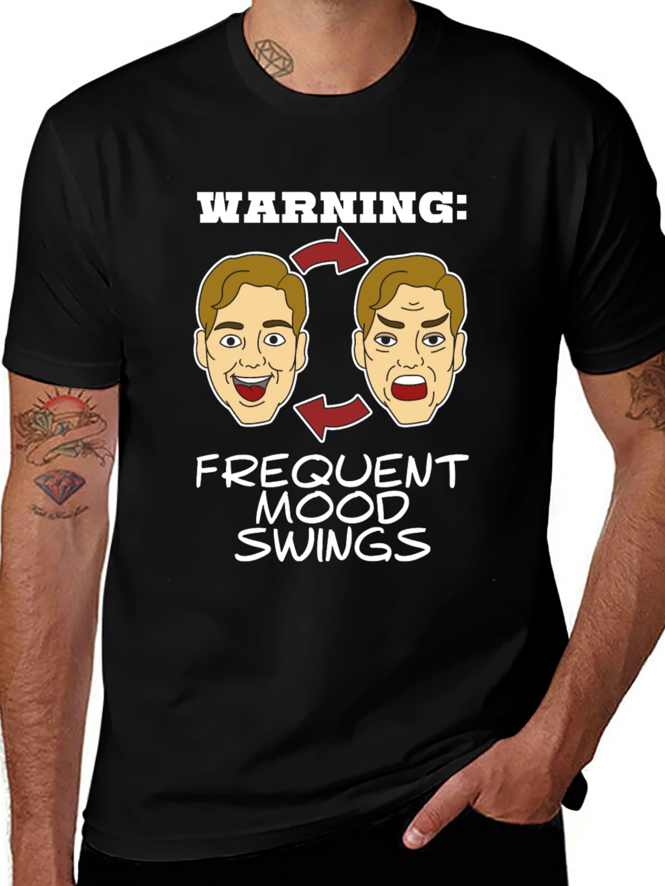 Frequent Mood Swings Graphic T-Shirt