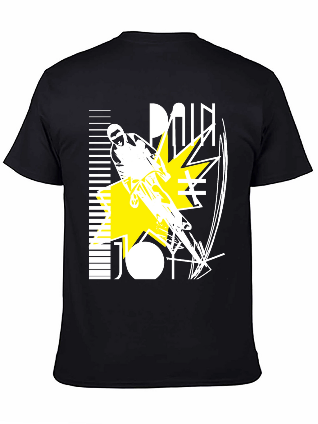 Pain and Joy Biker Graphic T-Shirt