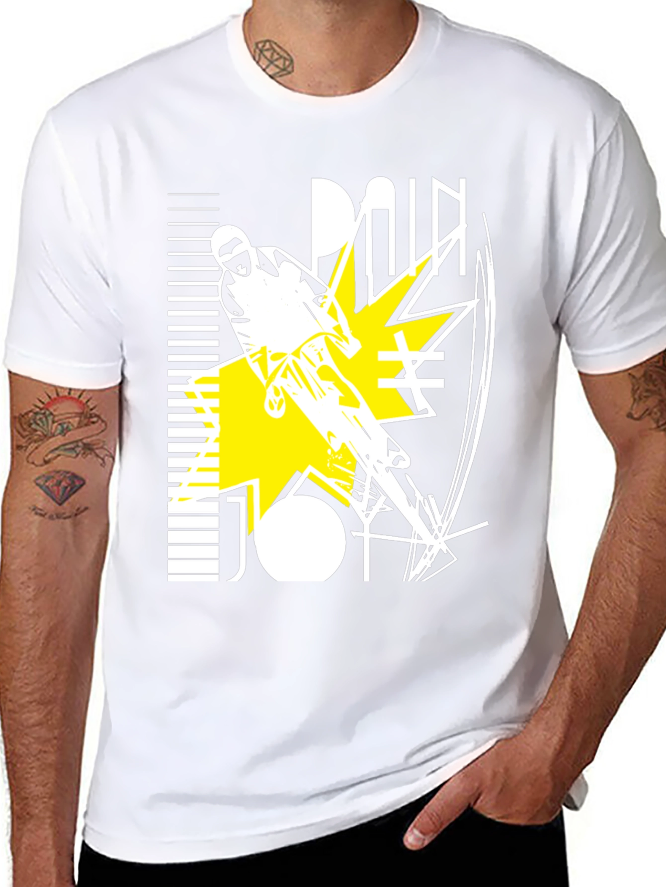 Pain and Joy Biker Graphic T-Shirt