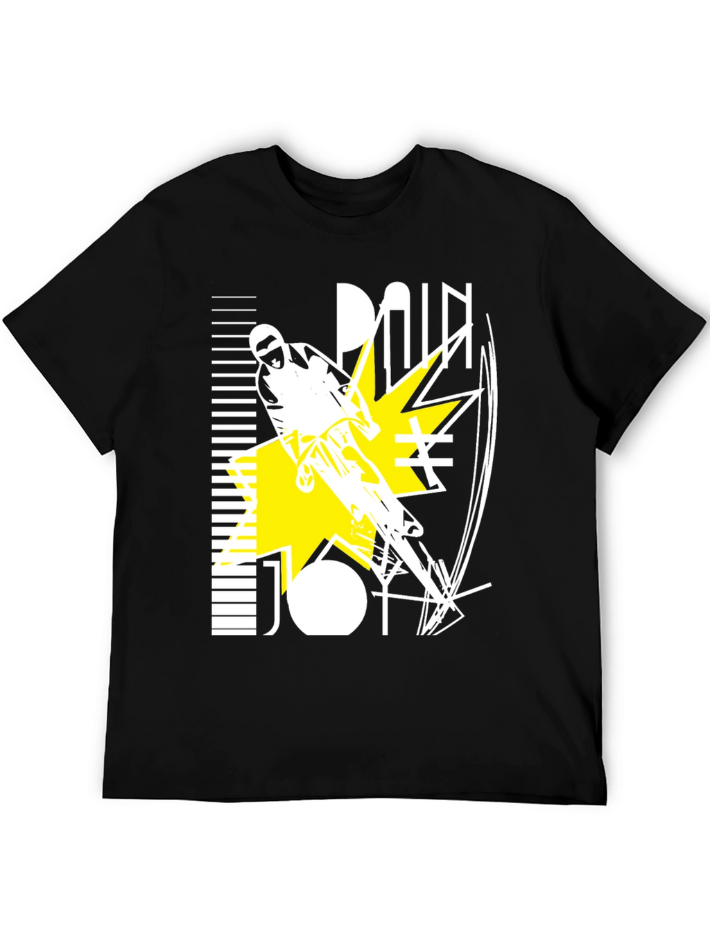Pain and Joy Biker Graphic T-Shirt