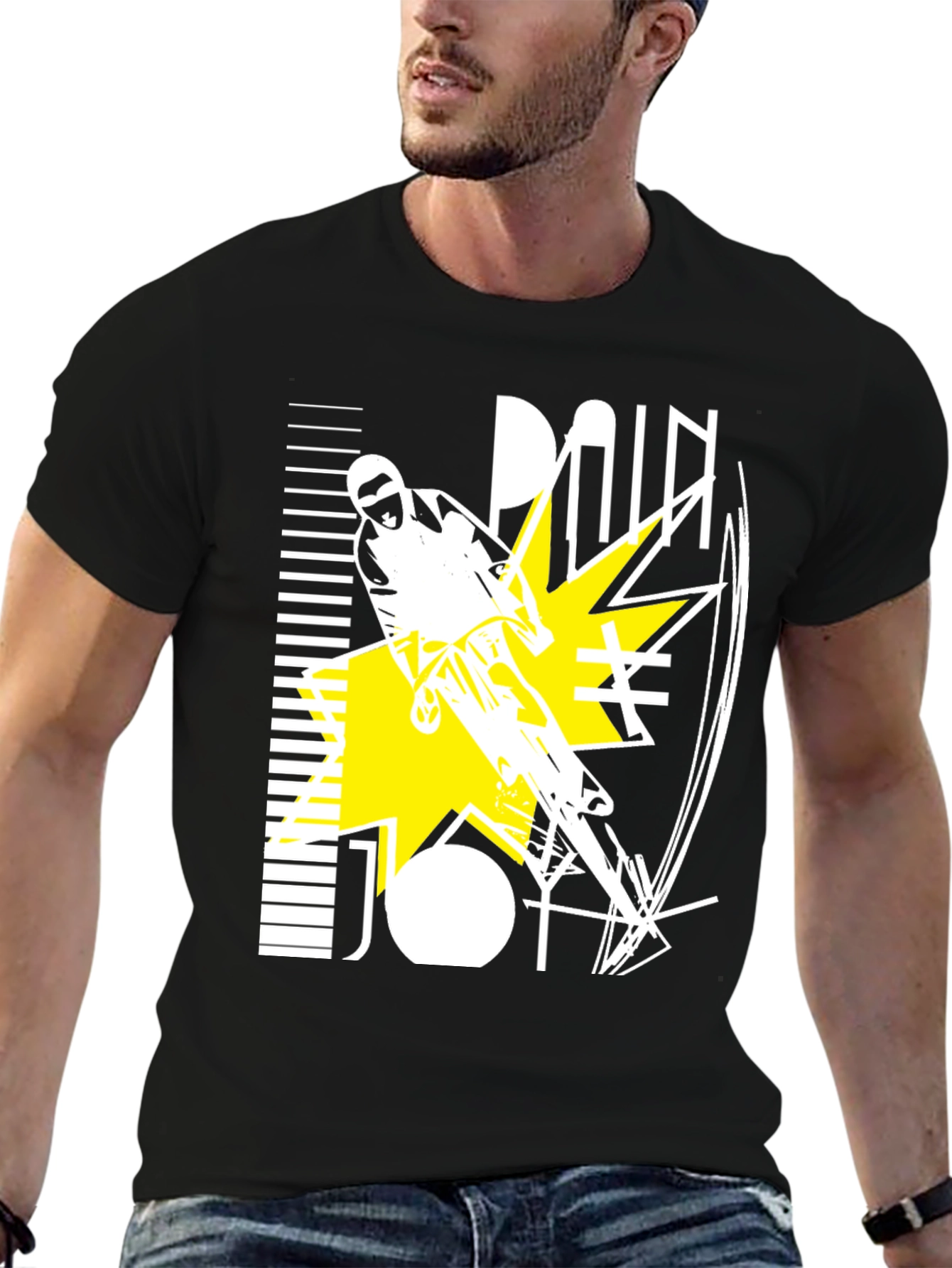 Pain and Joy Biker Graphic T-Shirt