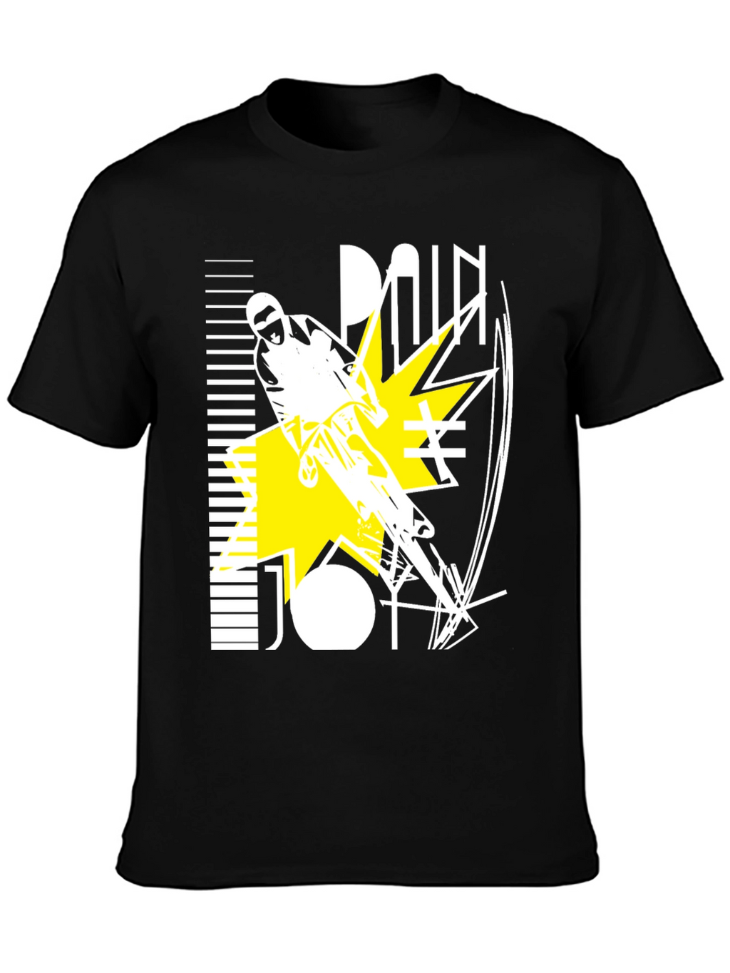 Pain and Joy Biker Graphic T-Shirt