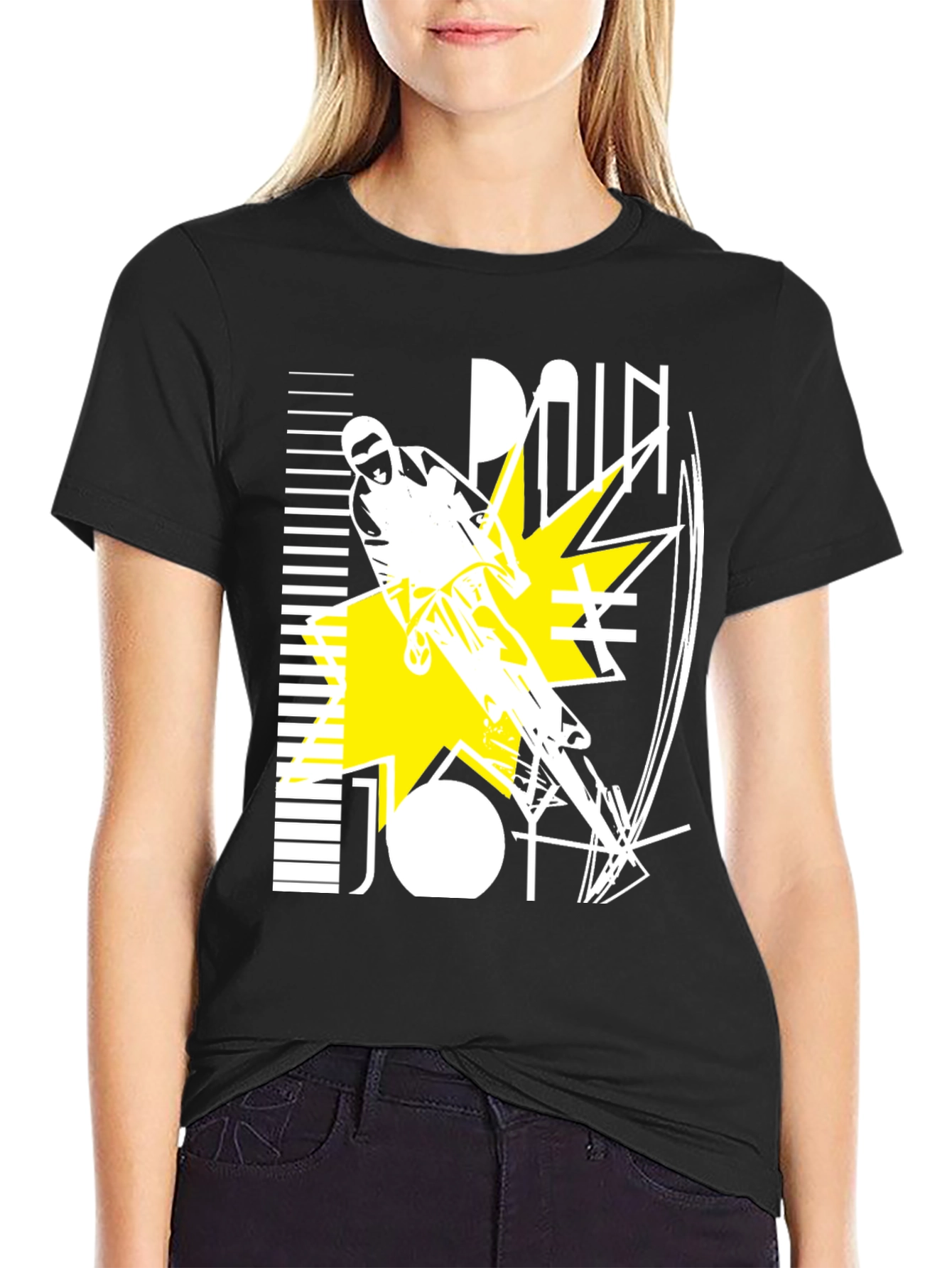 Pain and Joy Biker Graphic T-Shirt