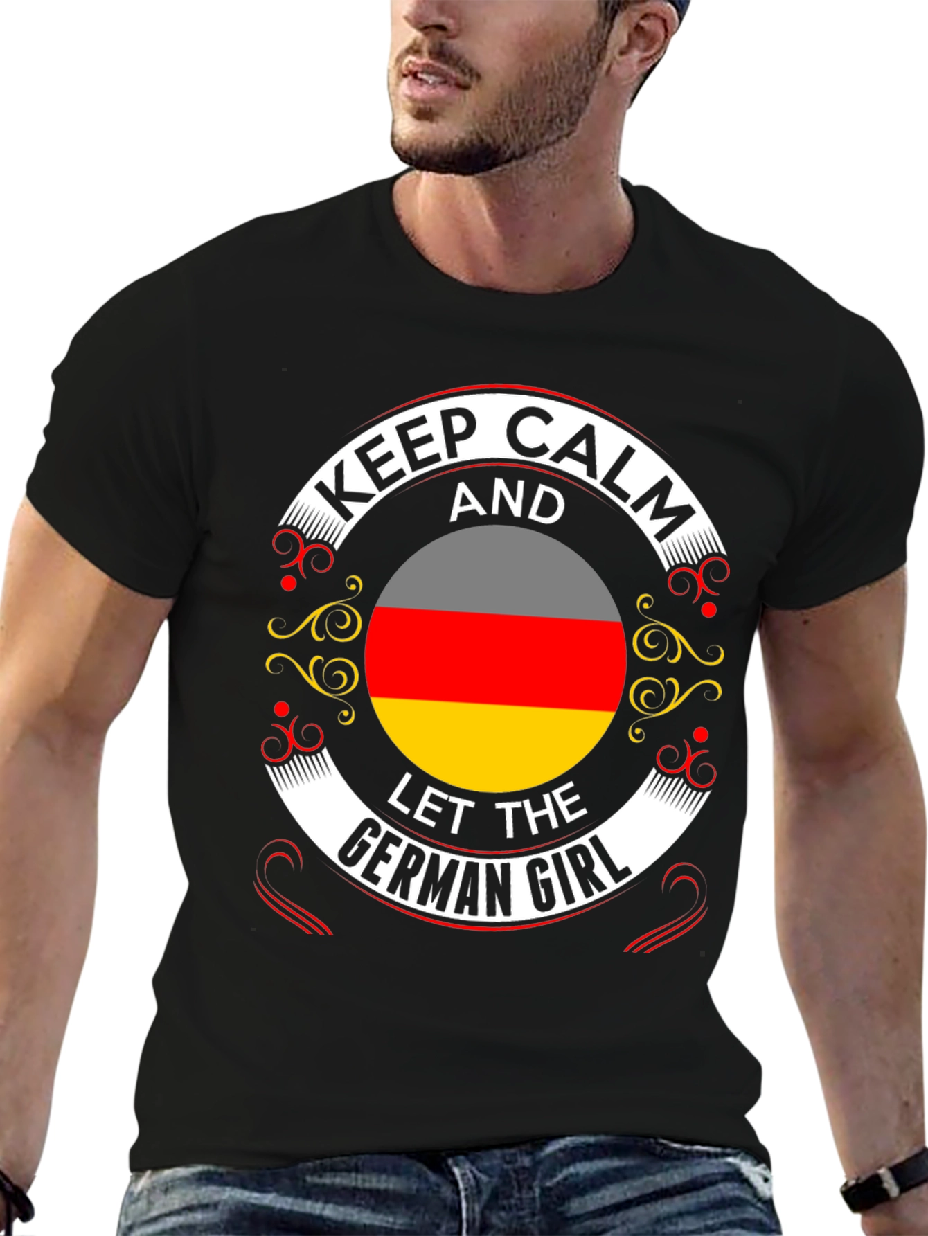 Keep Calm German Girl T-Shirt