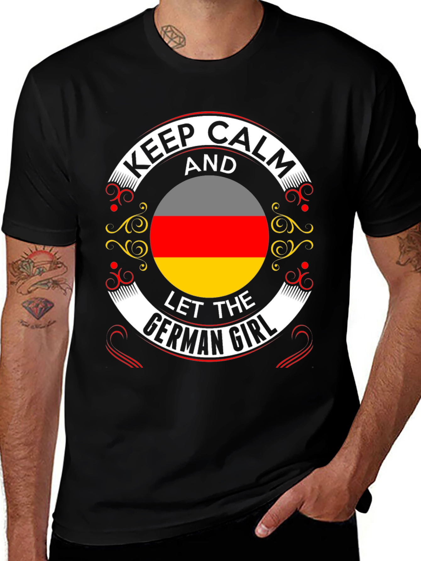 Keep Calm German Girl T-Shirt