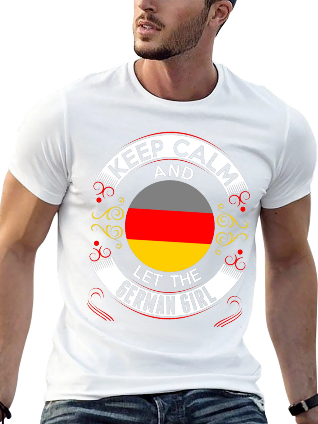 Keep Calm German Girl T-Shirt