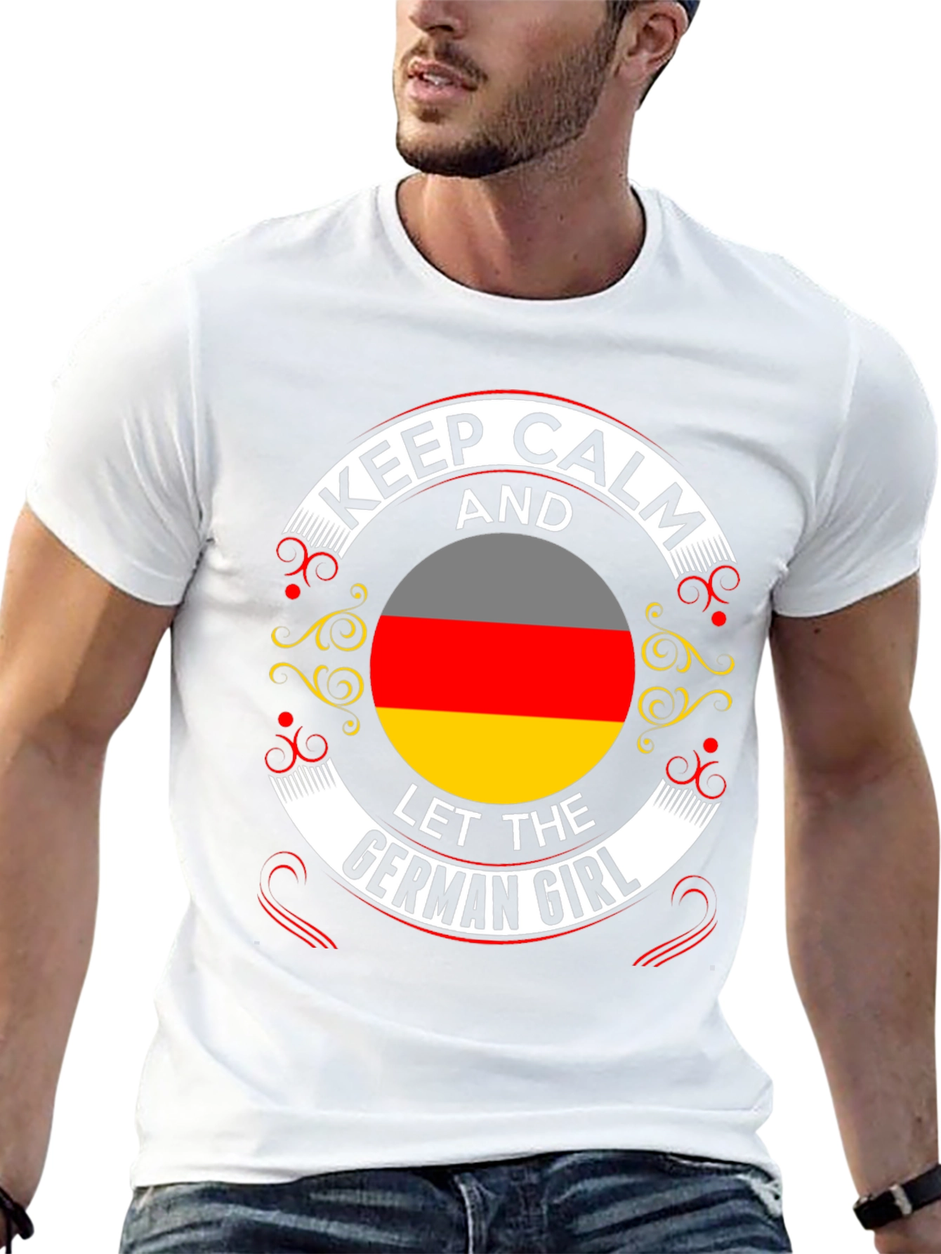 Keep Calm German Girl T-Shirt