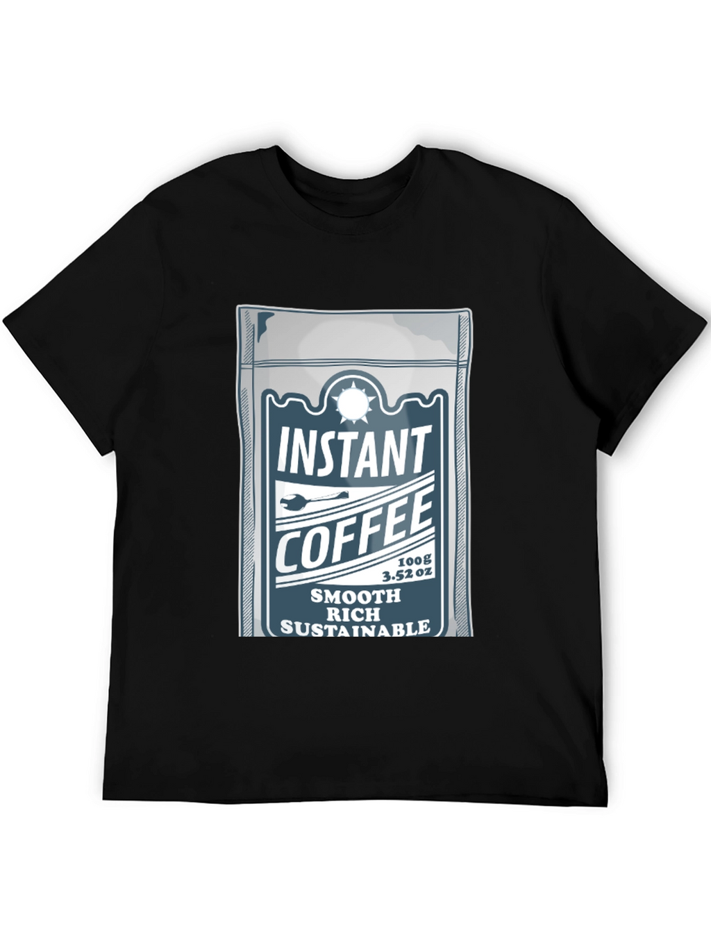 Instant Coffee T-Shirt - Smooth Rich Sustainable