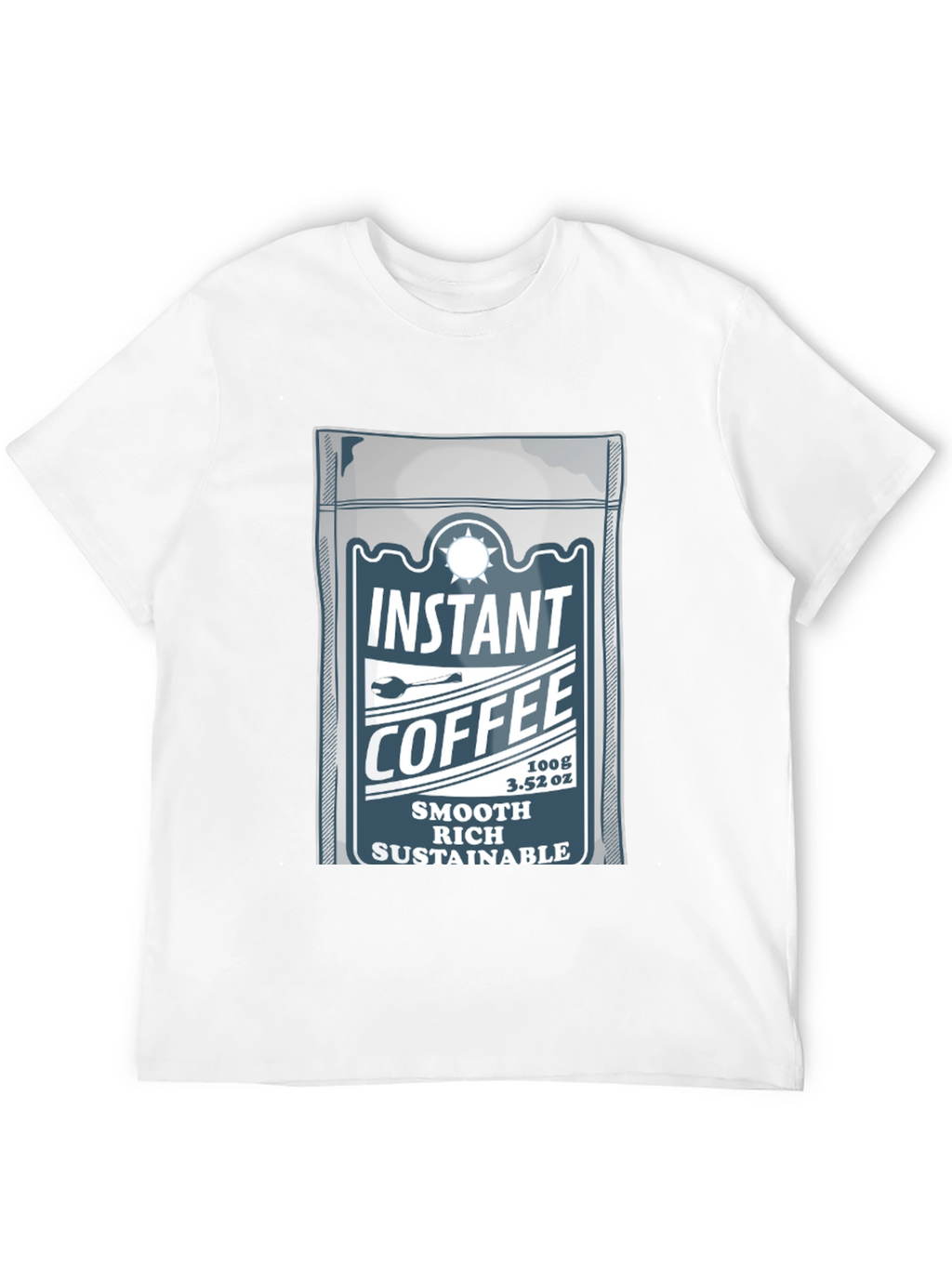 Instant Coffee T-Shirt - Smooth Rich Sustainable