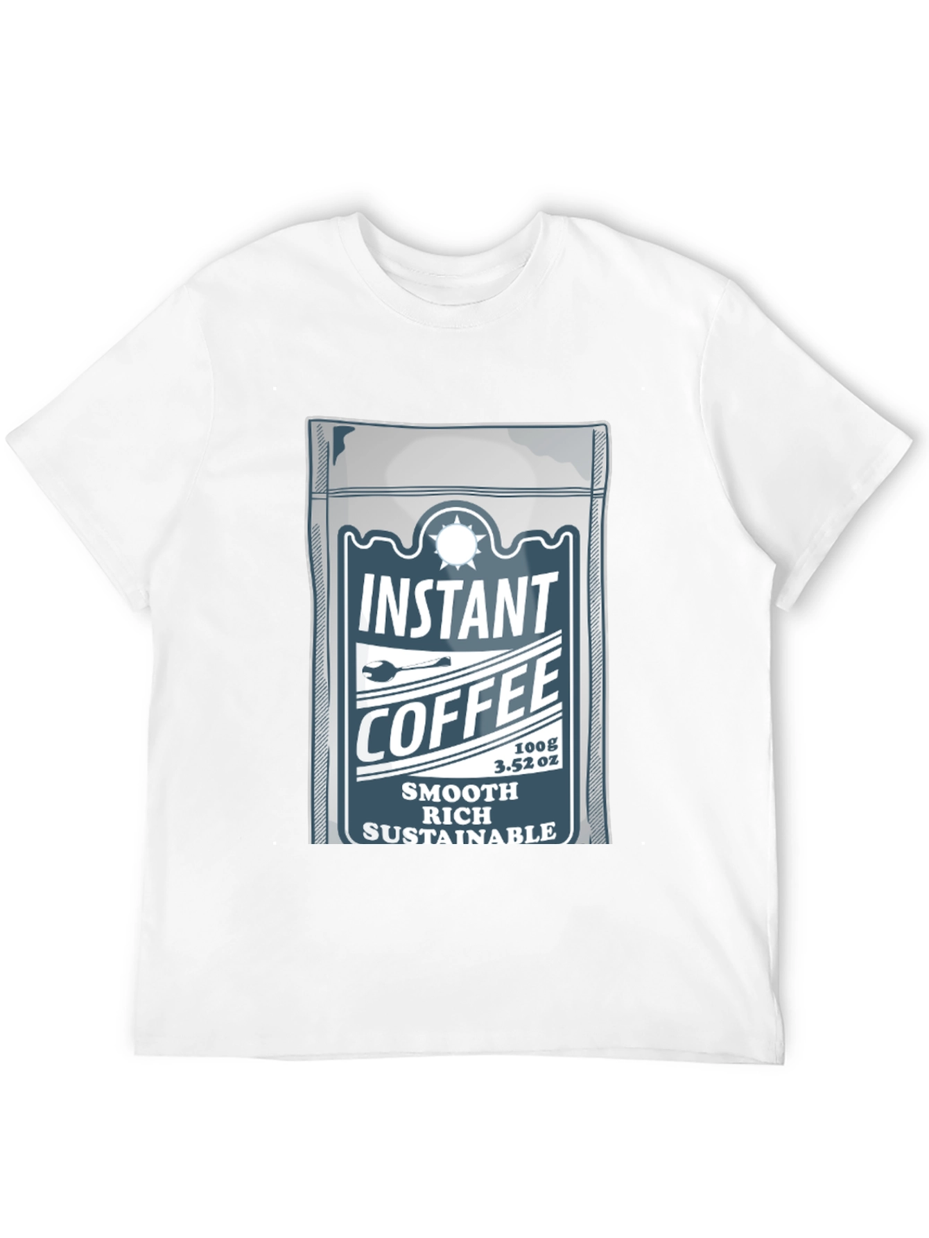 Instant Coffee T-Shirt - Smooth Rich Sustainable