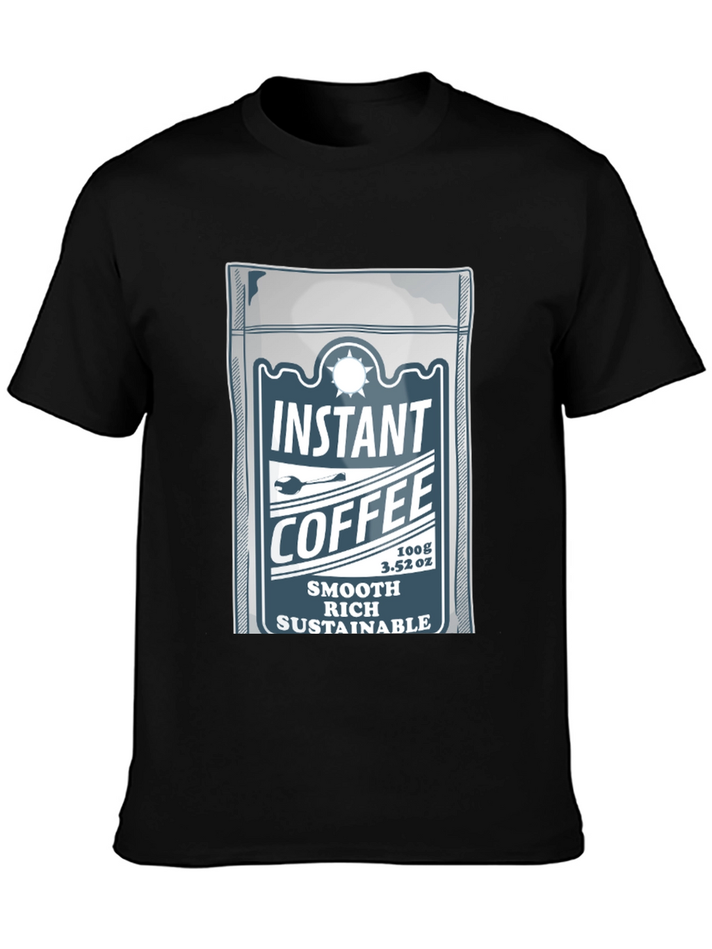 Instant Coffee T-Shirt - Smooth Rich Sustainable