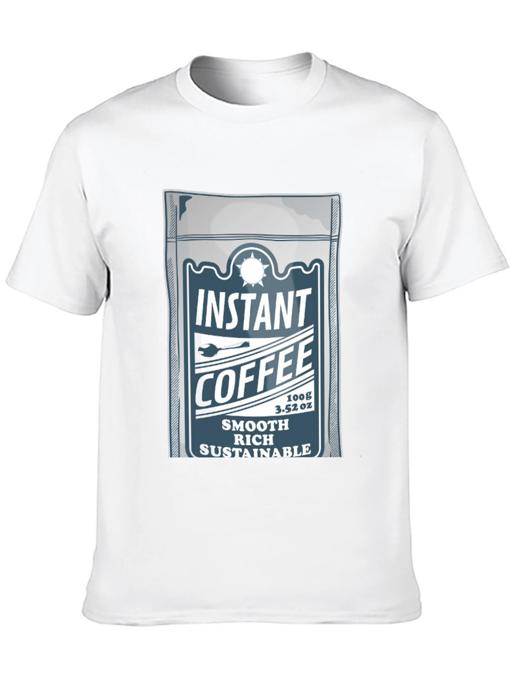 Instant Coffee T-Shirt - Smooth Rich Sustainable