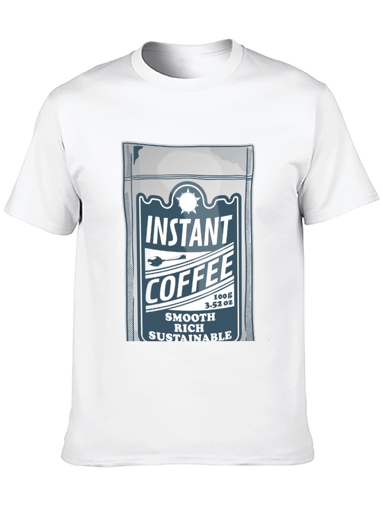 Instant Coffee T-Shirt - Smooth Rich Sustainable