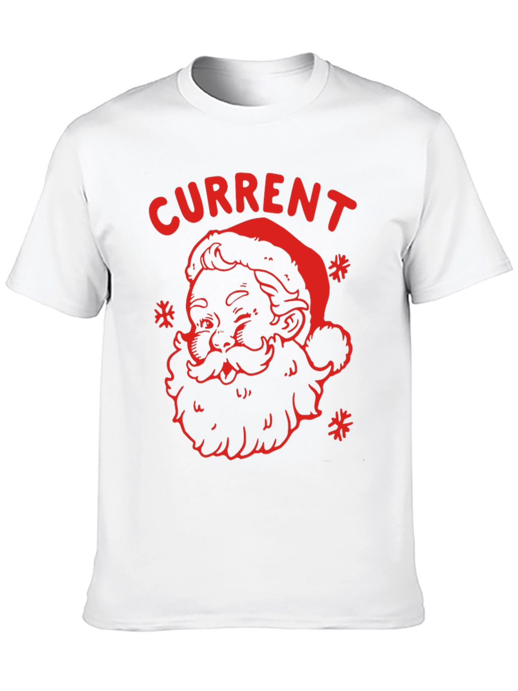 Current Santa Graphic Tee - Black