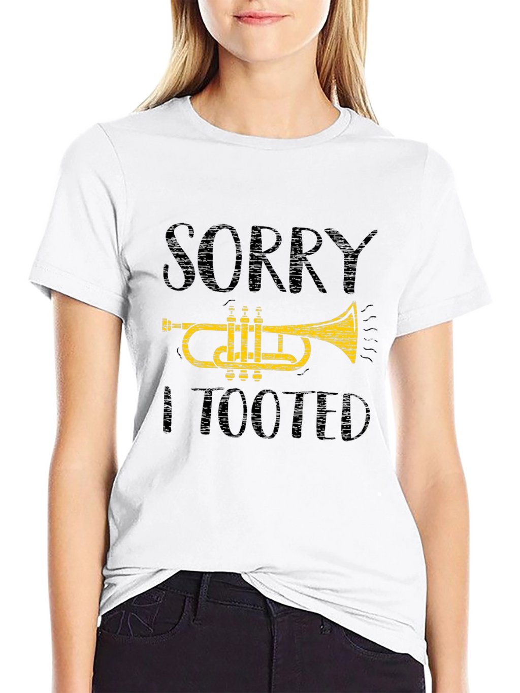 Sorry I Tooted Trumpet T-Shirt
