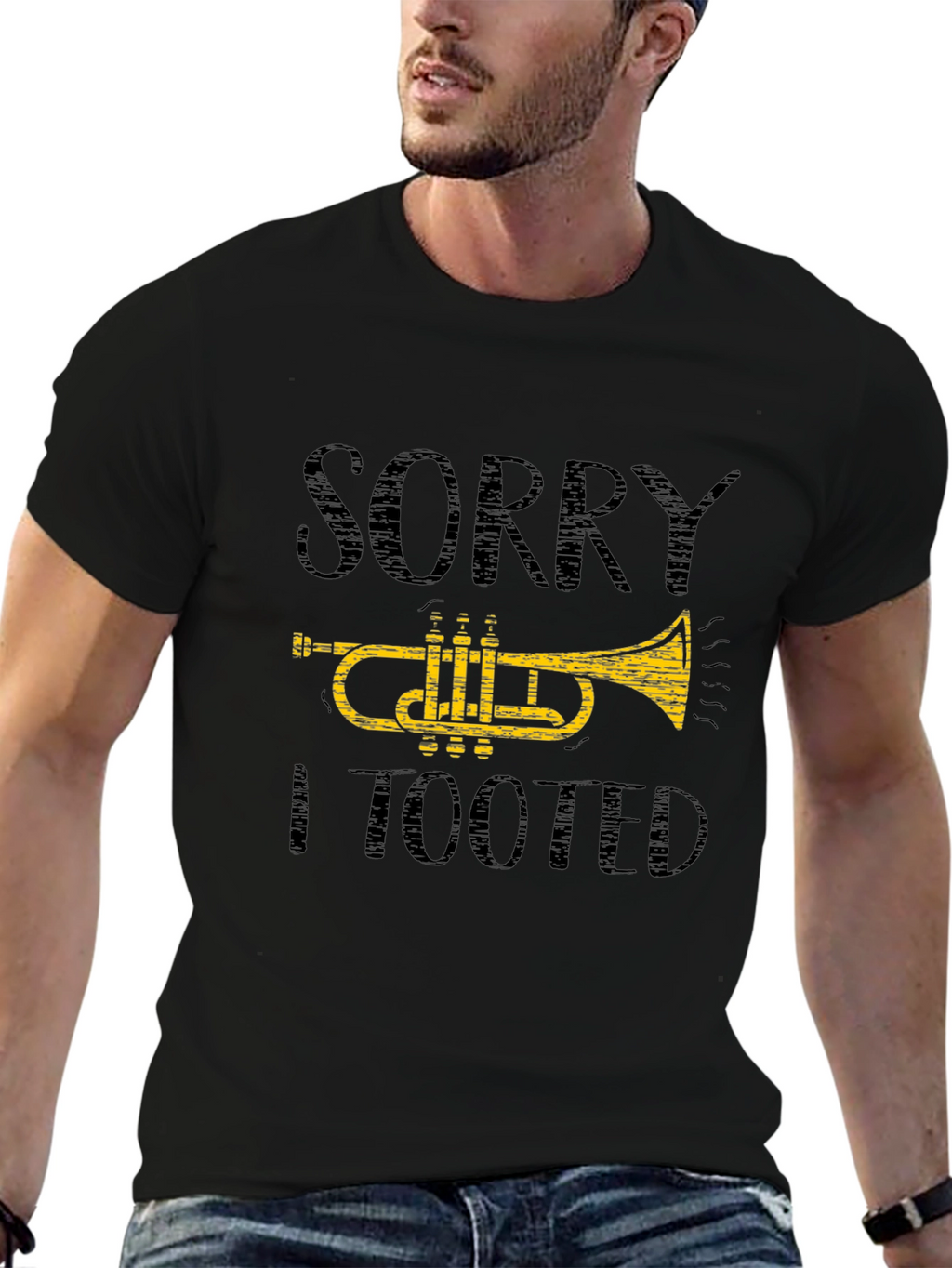 Sorry I Tooted Trumpet T-Shirt