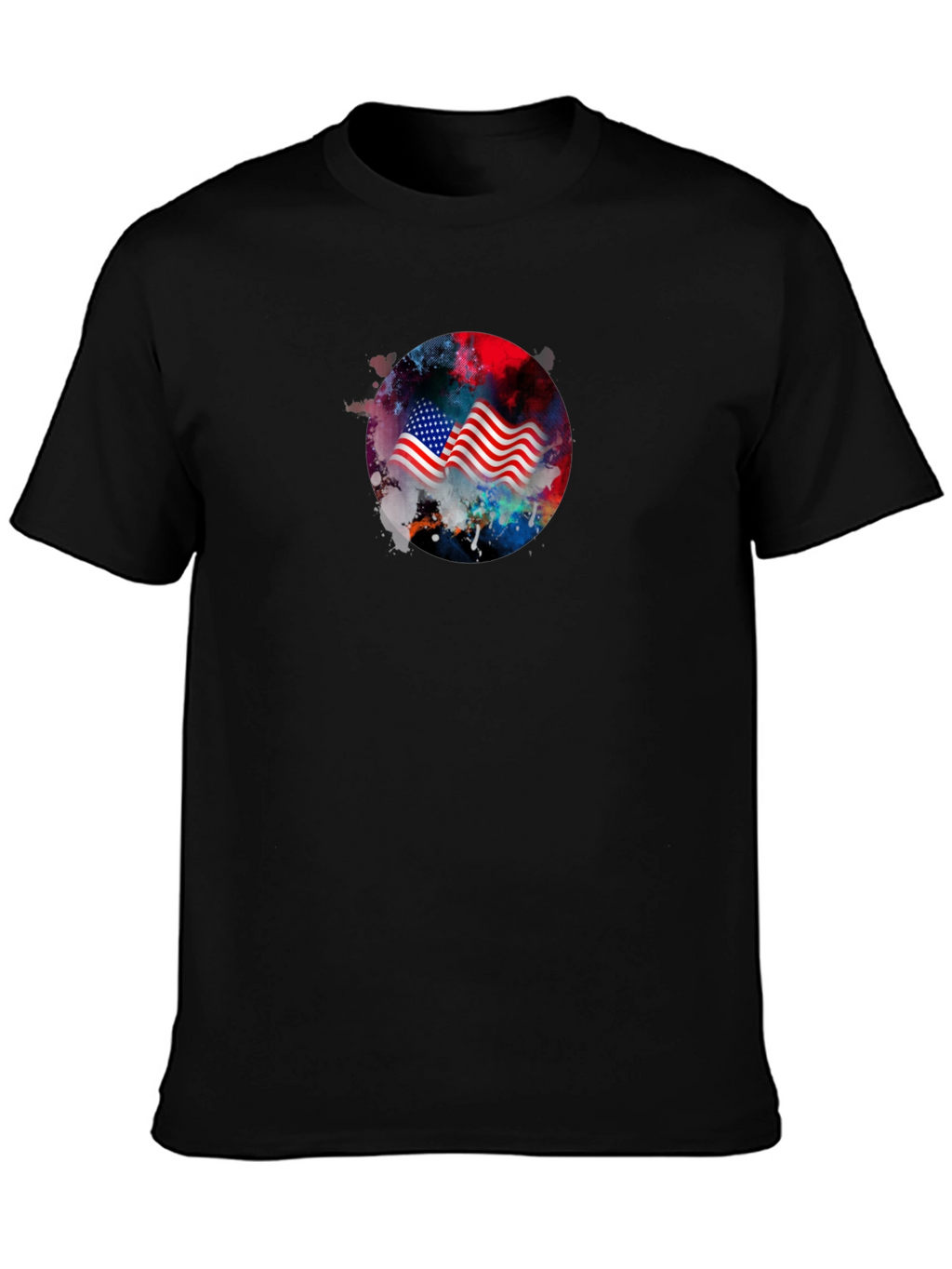 American Flag Graphic T-Shirt