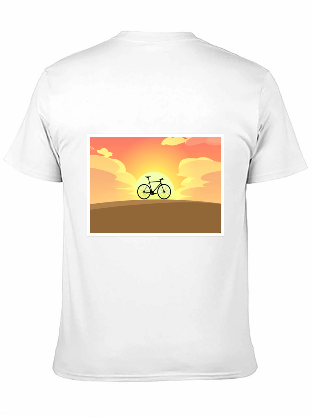 Sunset Bike Graphic Tee
