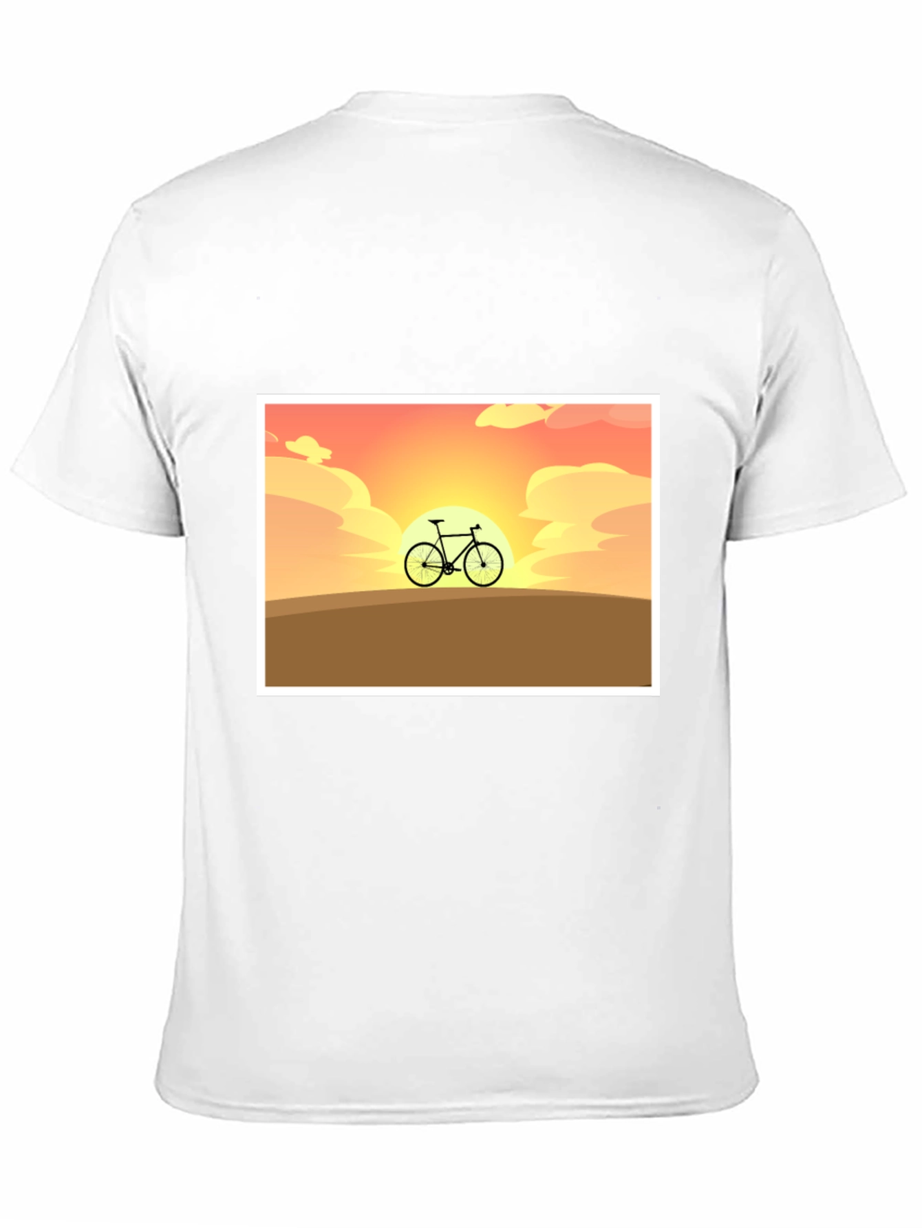 Sunset Bike Graphic Tee