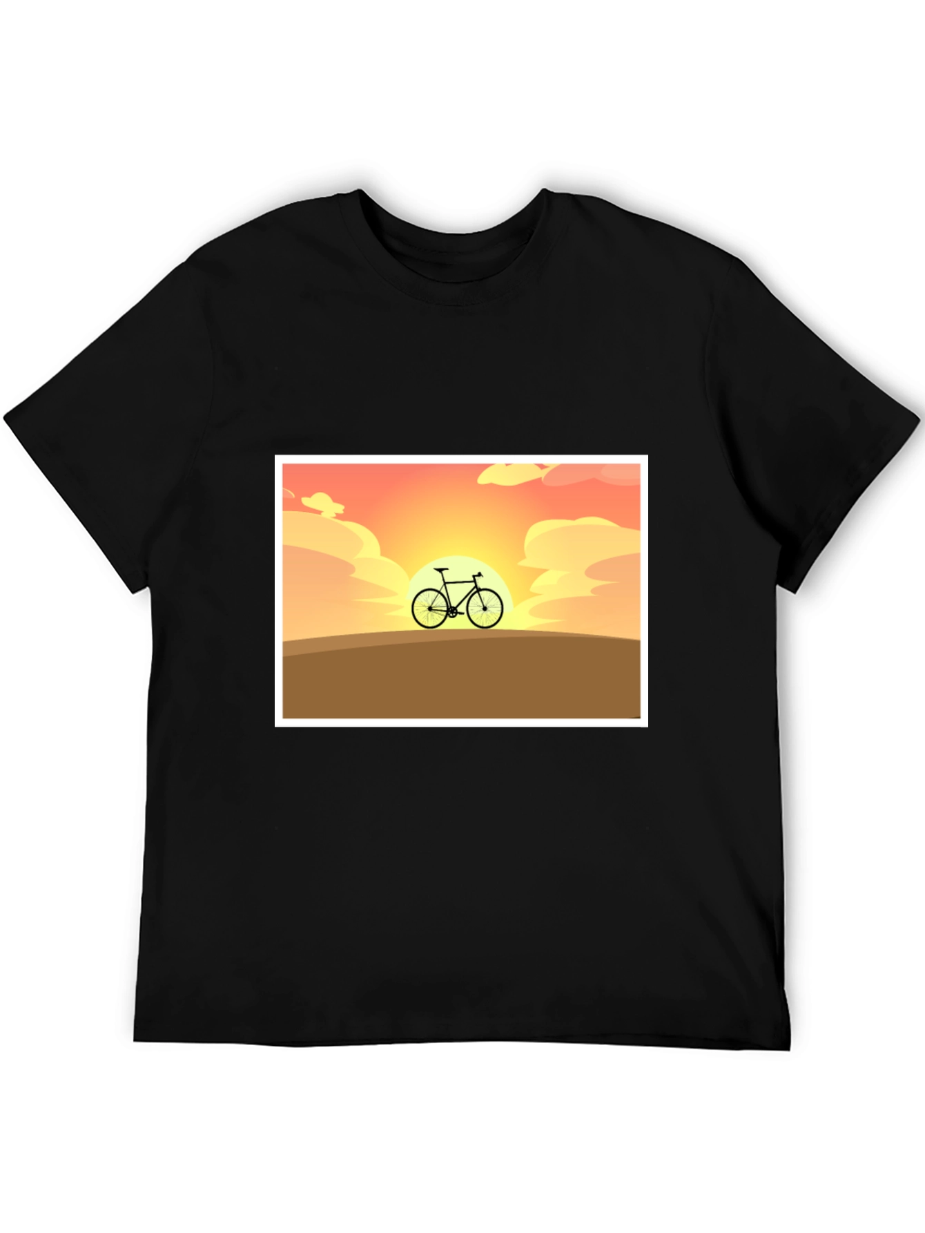 Sunset Bike Graphic Tee
