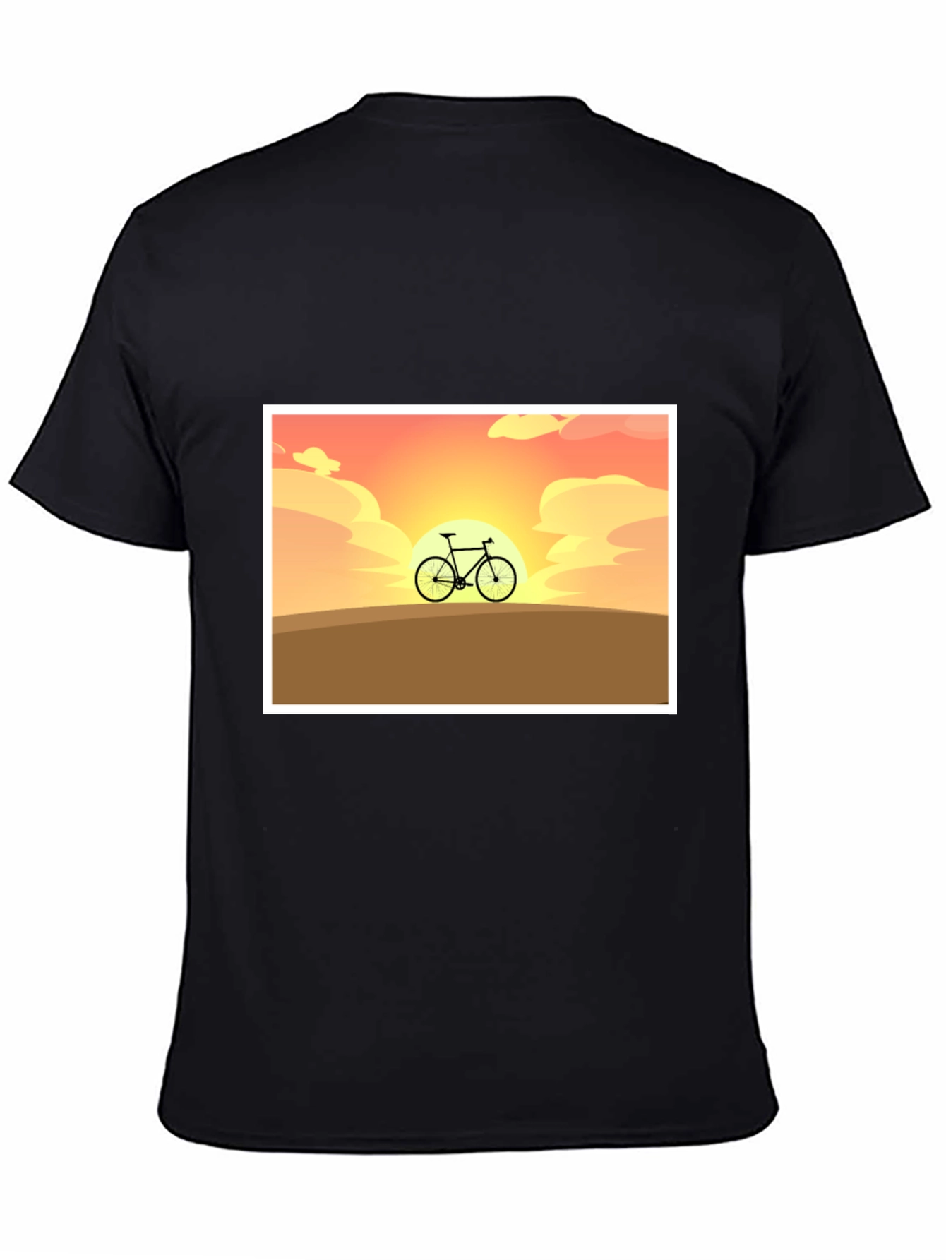 Sunset Bike Graphic Tee