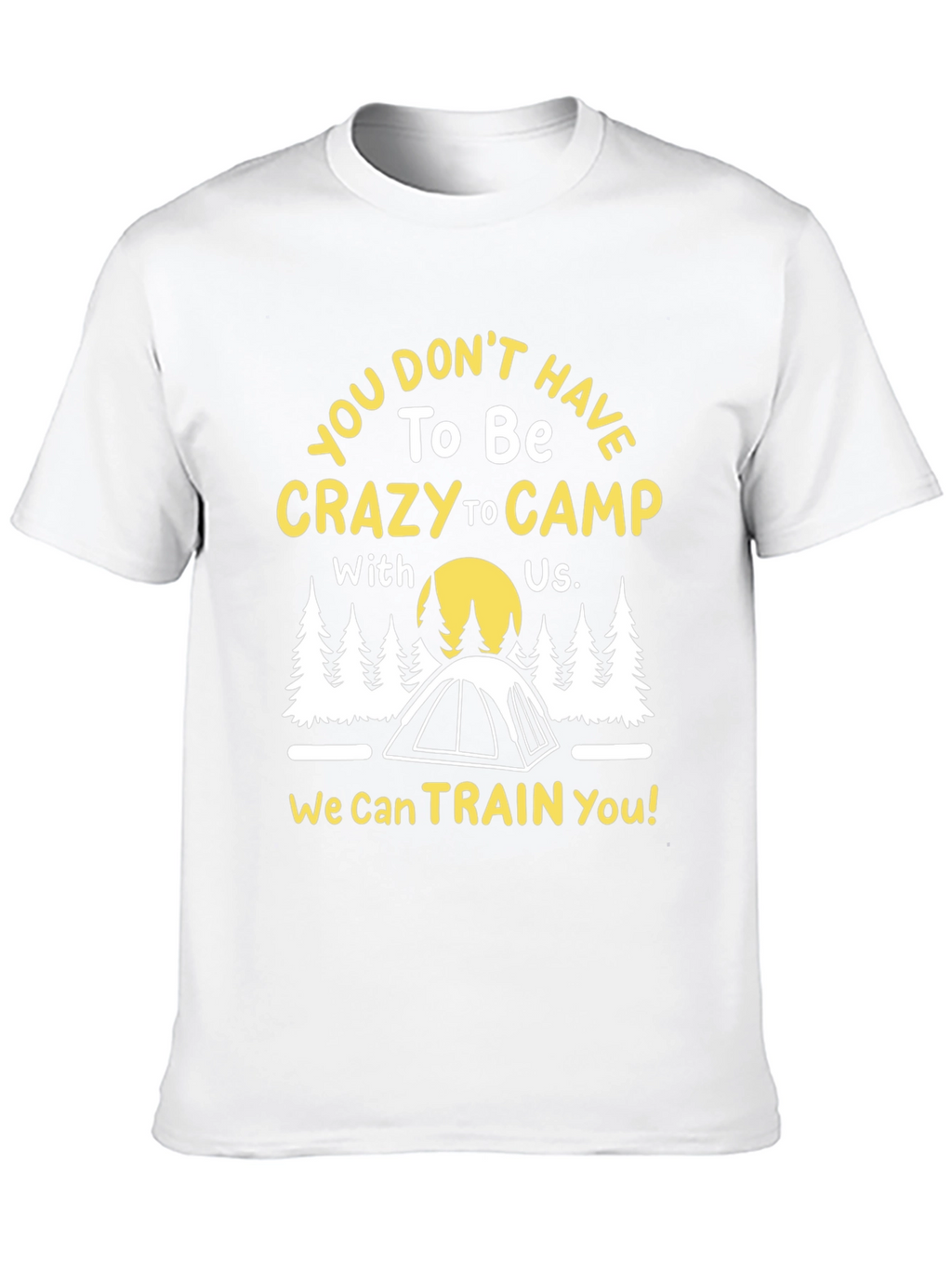 Crazy To Camp Graphic Tee
