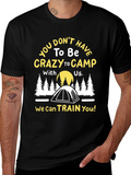 Crazy To Camp Graphic Tee