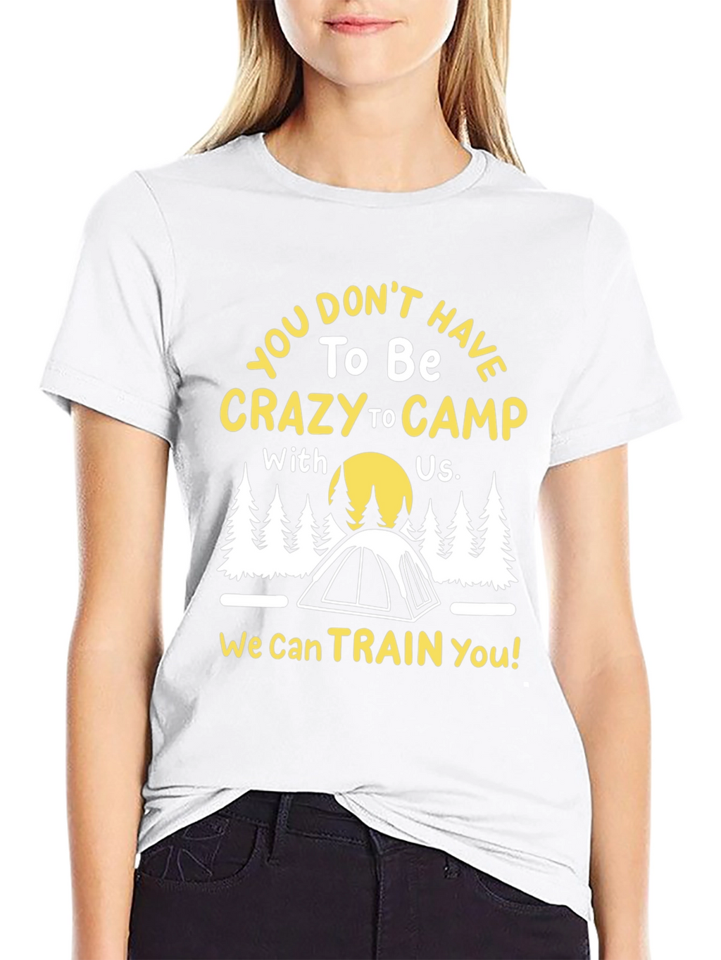 Crazy To Camp Graphic Tee