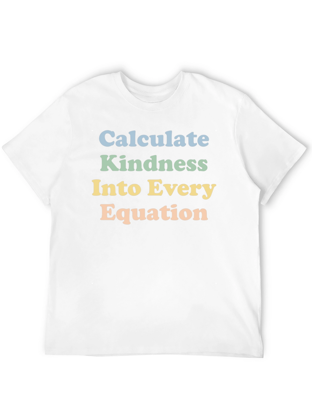 Kindness Equation Black Graphic T-Shirt