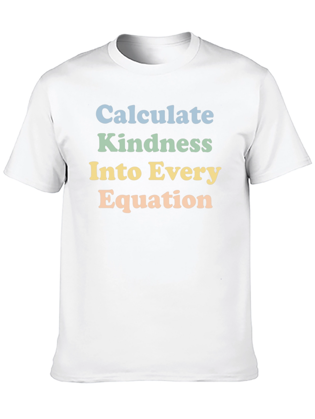 Kindness Equation Black Graphic T-Shirt