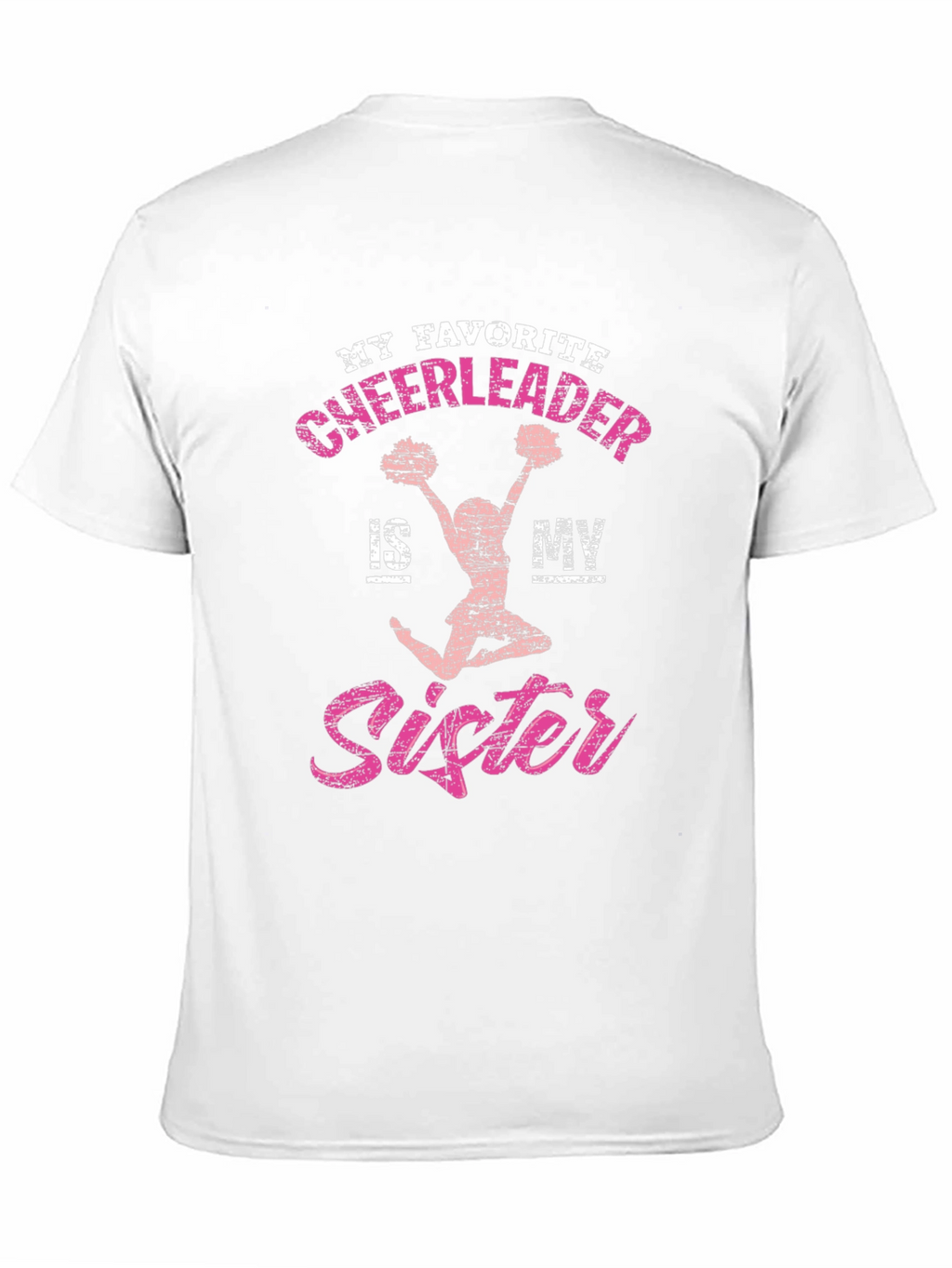 Cheerleader Sister T-Shirt - Proud Family Apparel